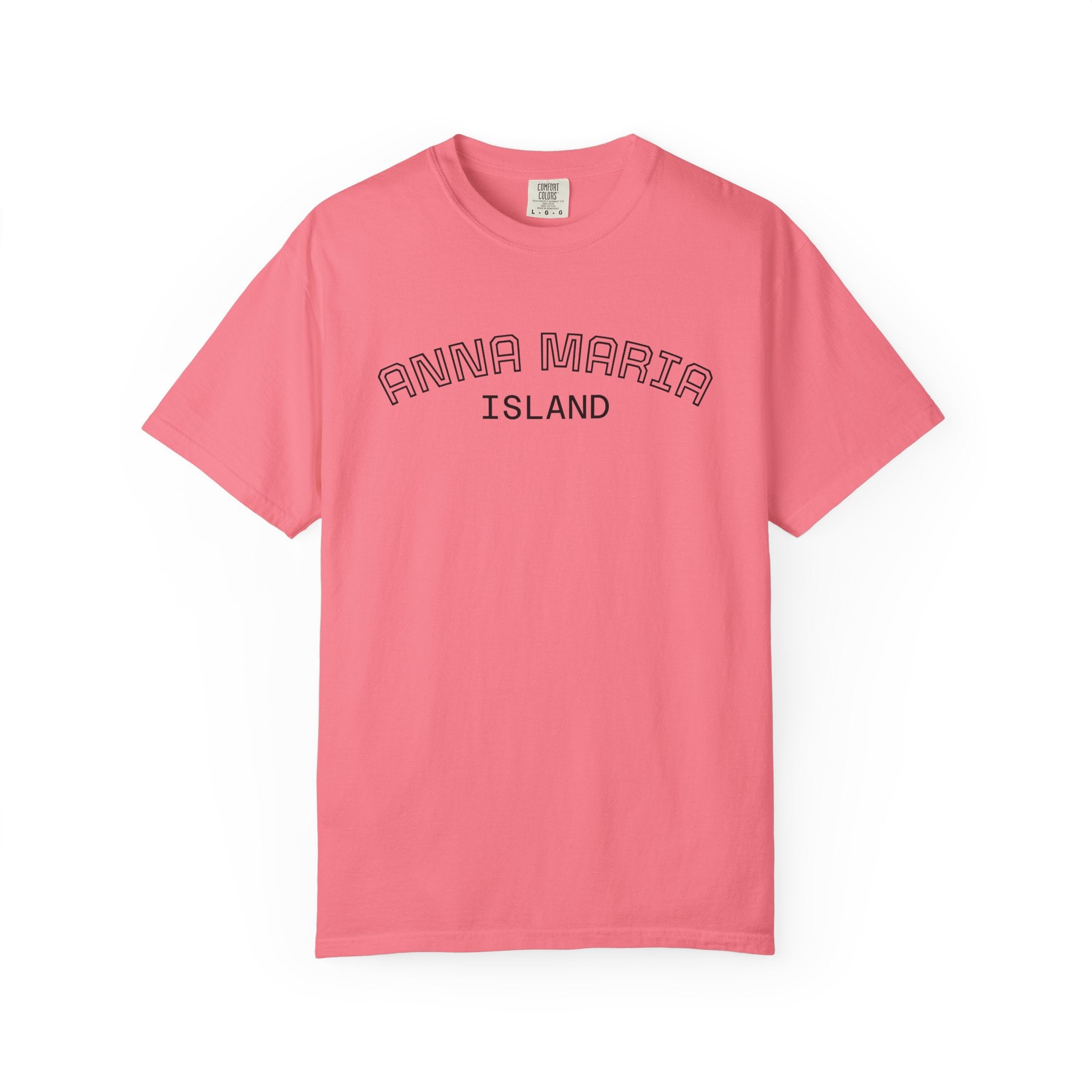 101 -  Tee Multi Colors Island Classic Tee — Minimalist Initials T-Shirt