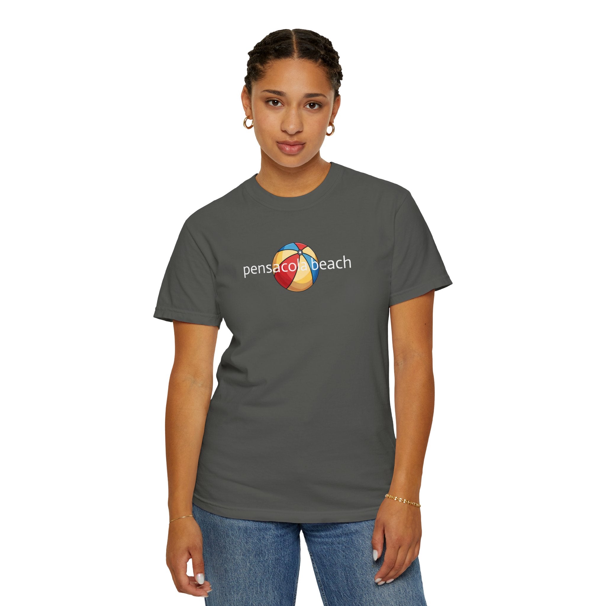 931 - Tee Multi Colors Pensacola Beach - T-Shirt