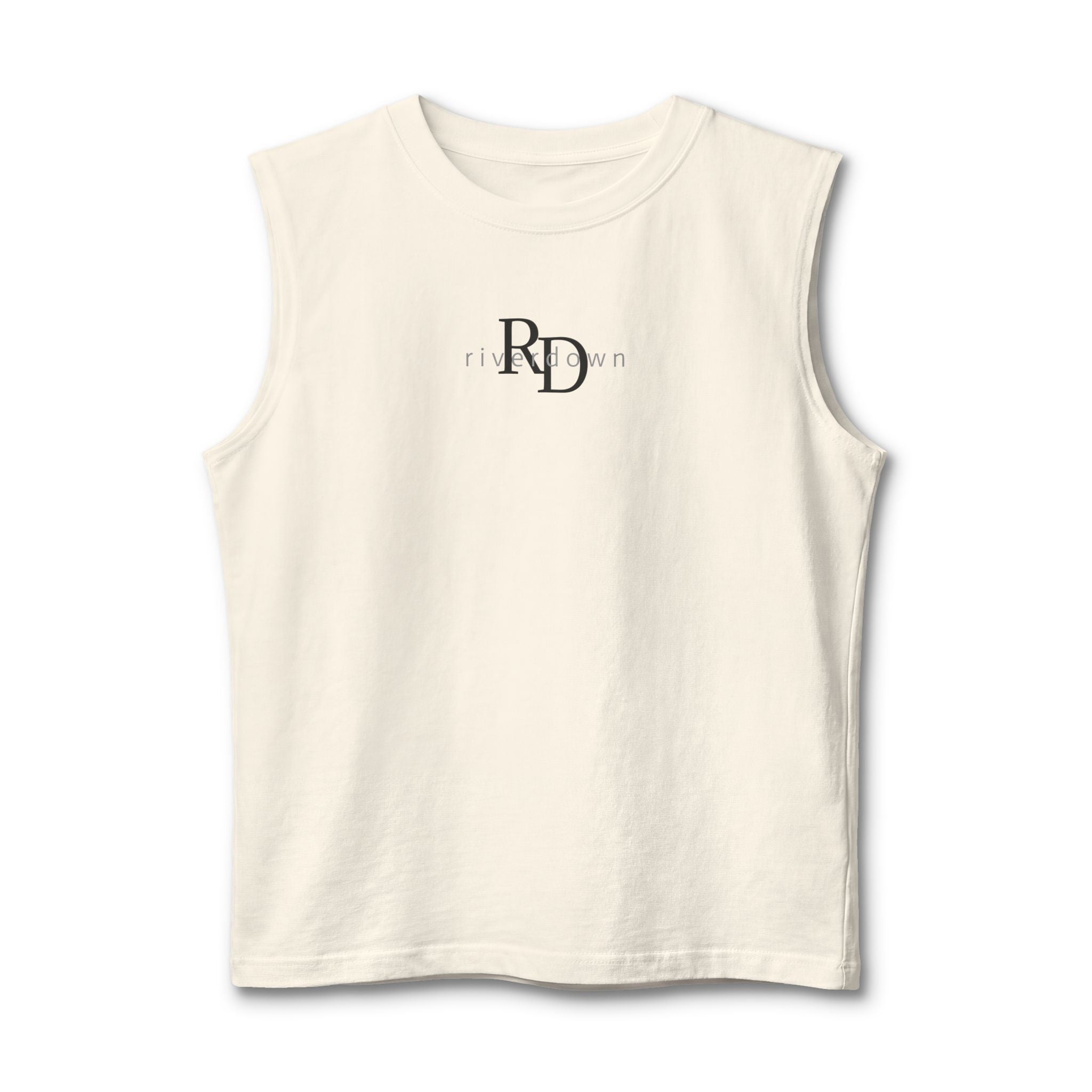 14 - Paddle Life Muscle Tank — Retro Palm Court Summer Tank Top