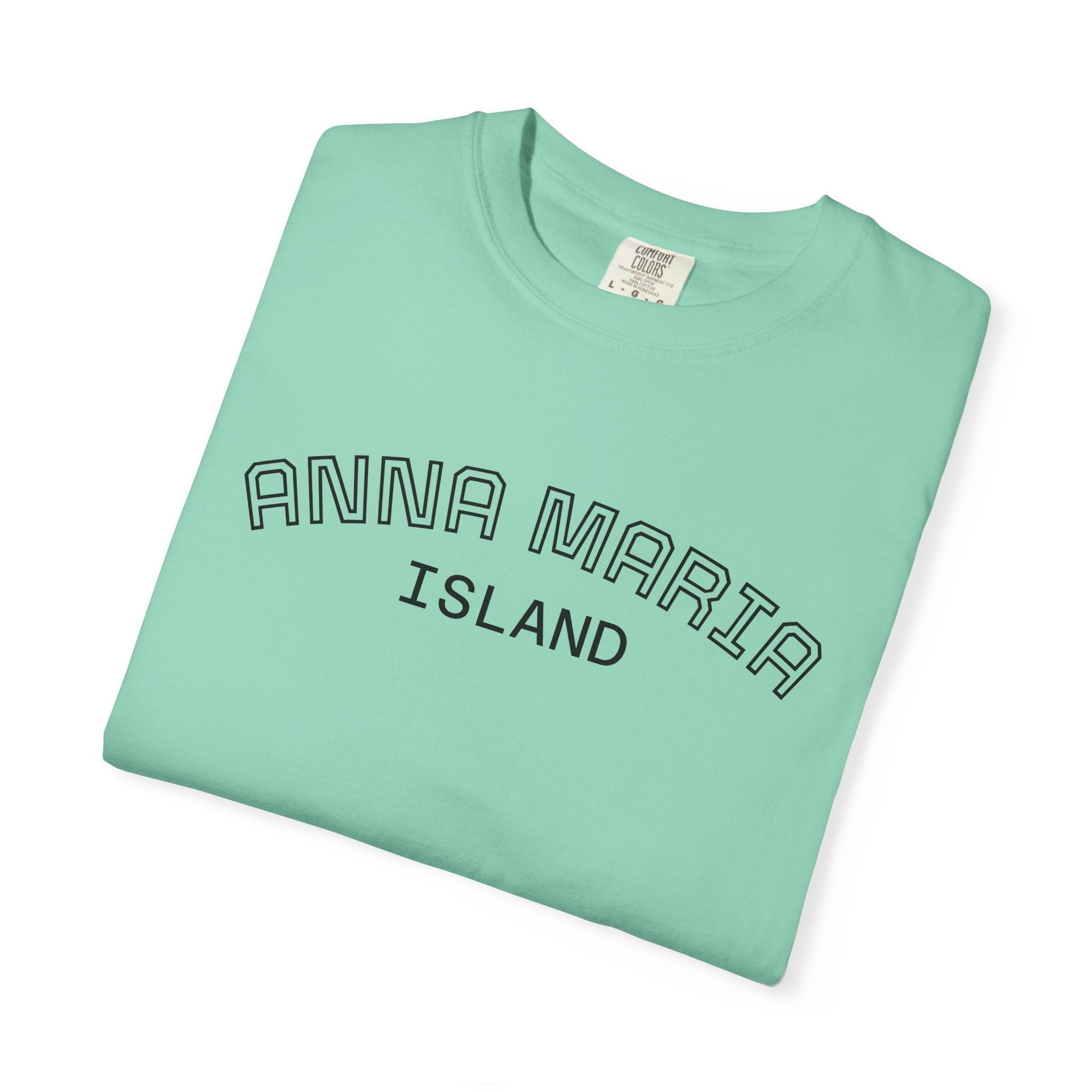101 -  Tee Multi Colors Island Classic Tee — Minimalist Initials T-Shirt