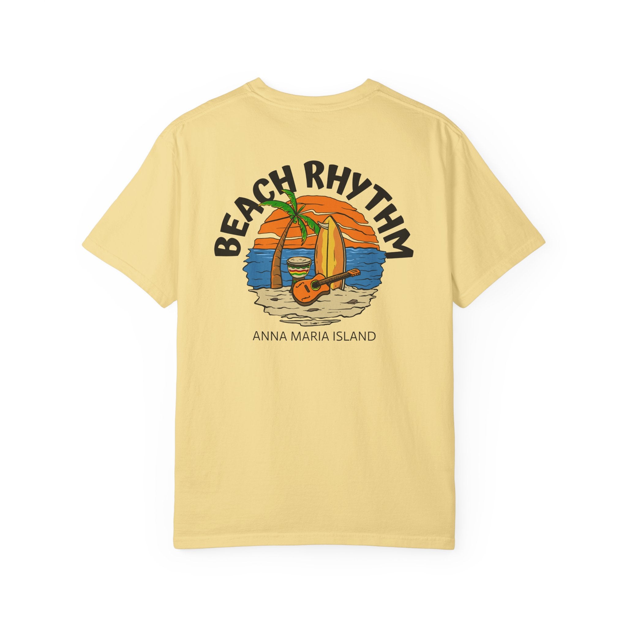 10 - Tee Multi Colors Beach Rhythm Minimalist Initials T-Shirt