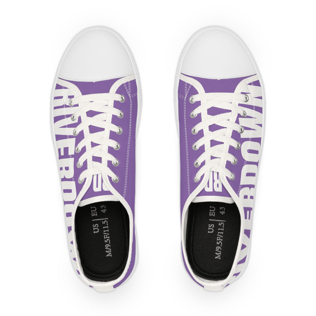 81 - Men's Low Top Sneakers — Canvas Shoes