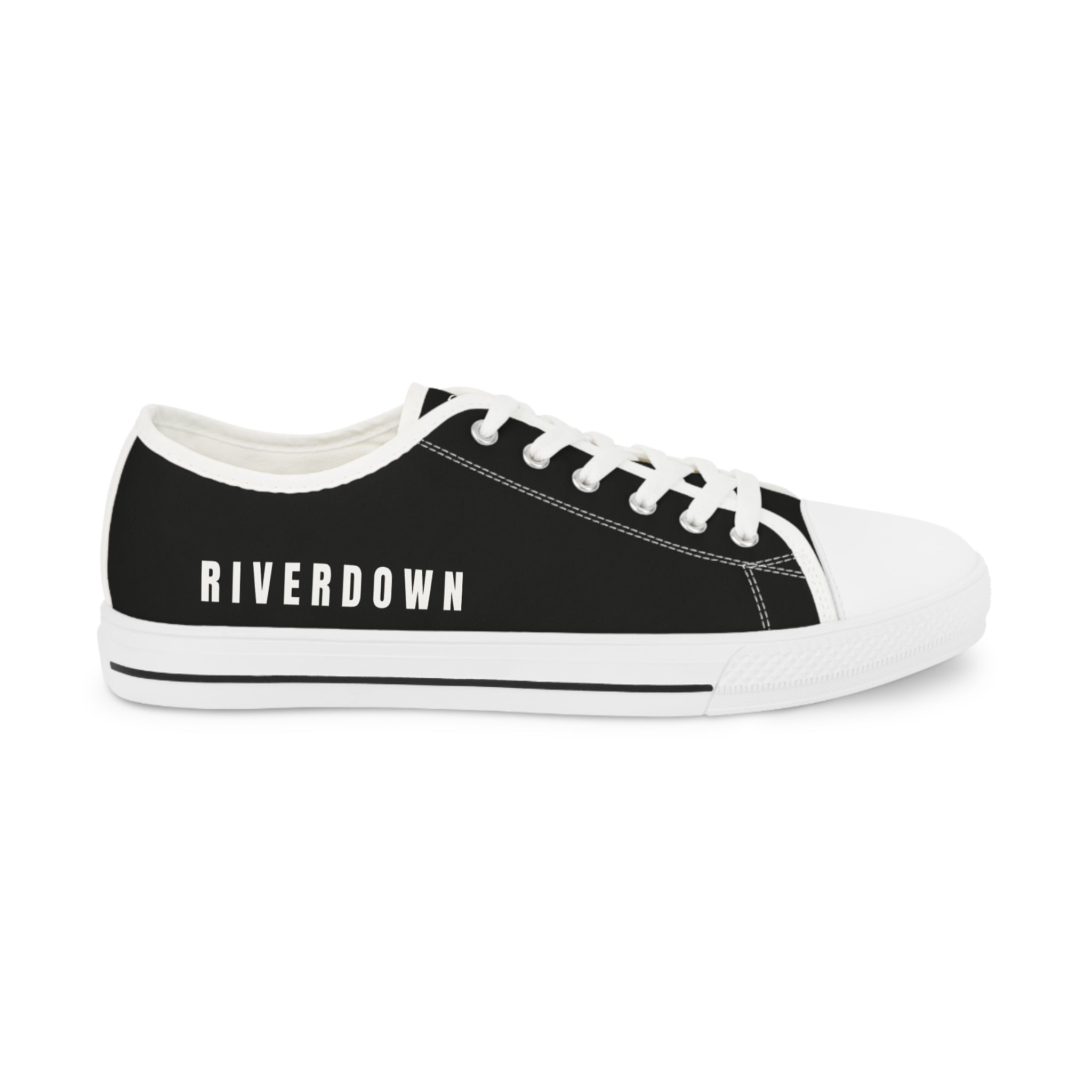 81 - Men's Night Low-Top Sneakers — Casual Canvas Trainers