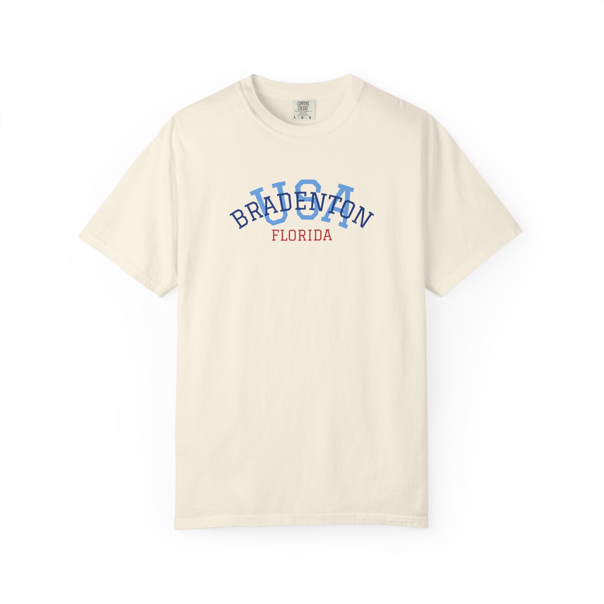 10 - Tee Multi Colors USA -  Minimalist Initials T-Shirt