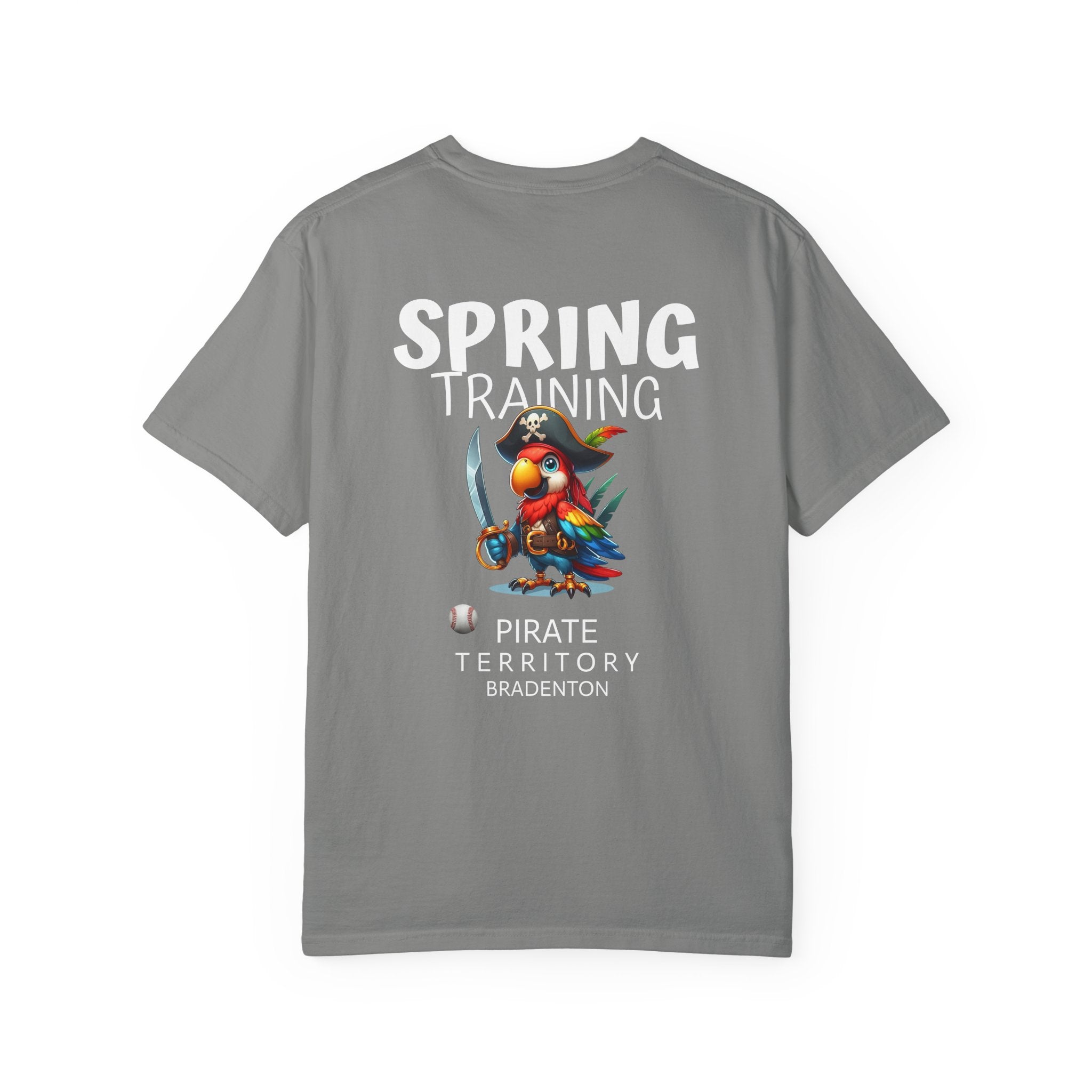 10 - Tee Multi Colors Spring Training Pirate -  Minimalist Initials T-Shirt
