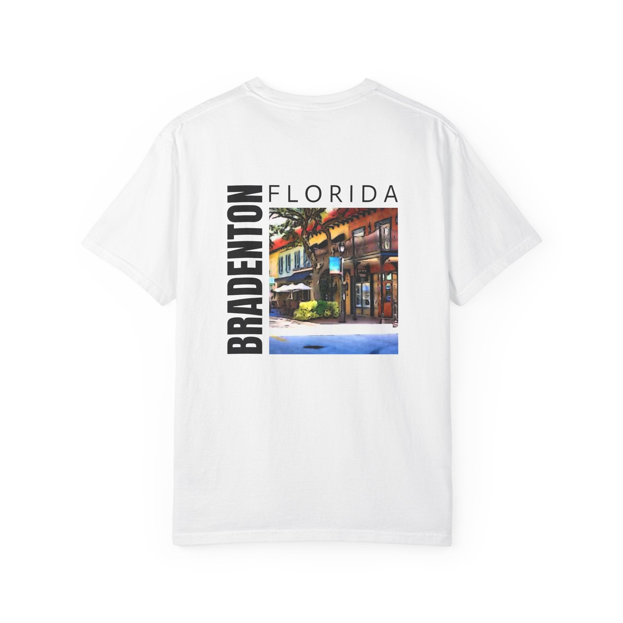 10 - Tee Multi Colors DOWNTOWN Minimalist Initials T-Shirt