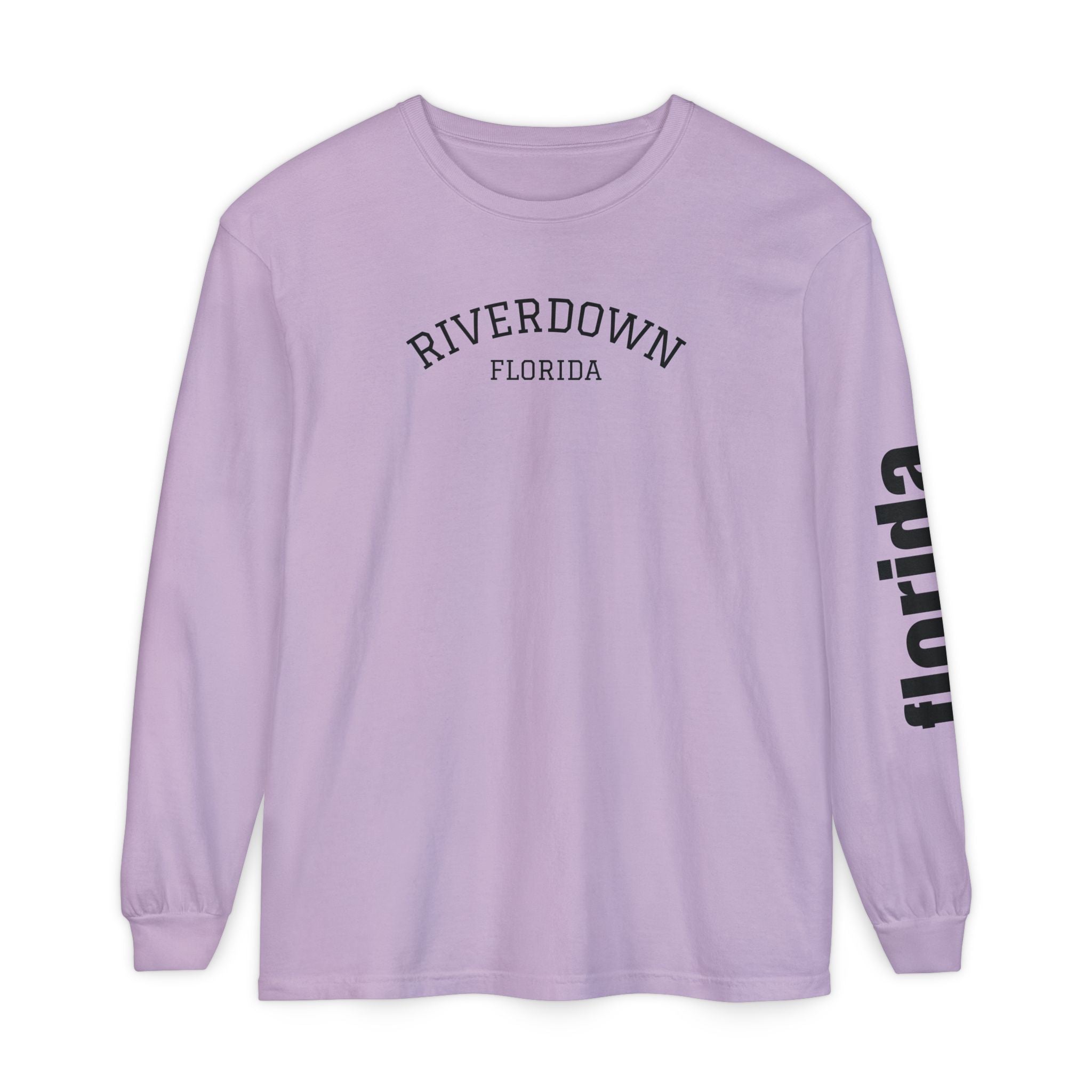 2 - Long Sleeve Tee Multi Colors 'R|D' — Florida Sleeve Graphic