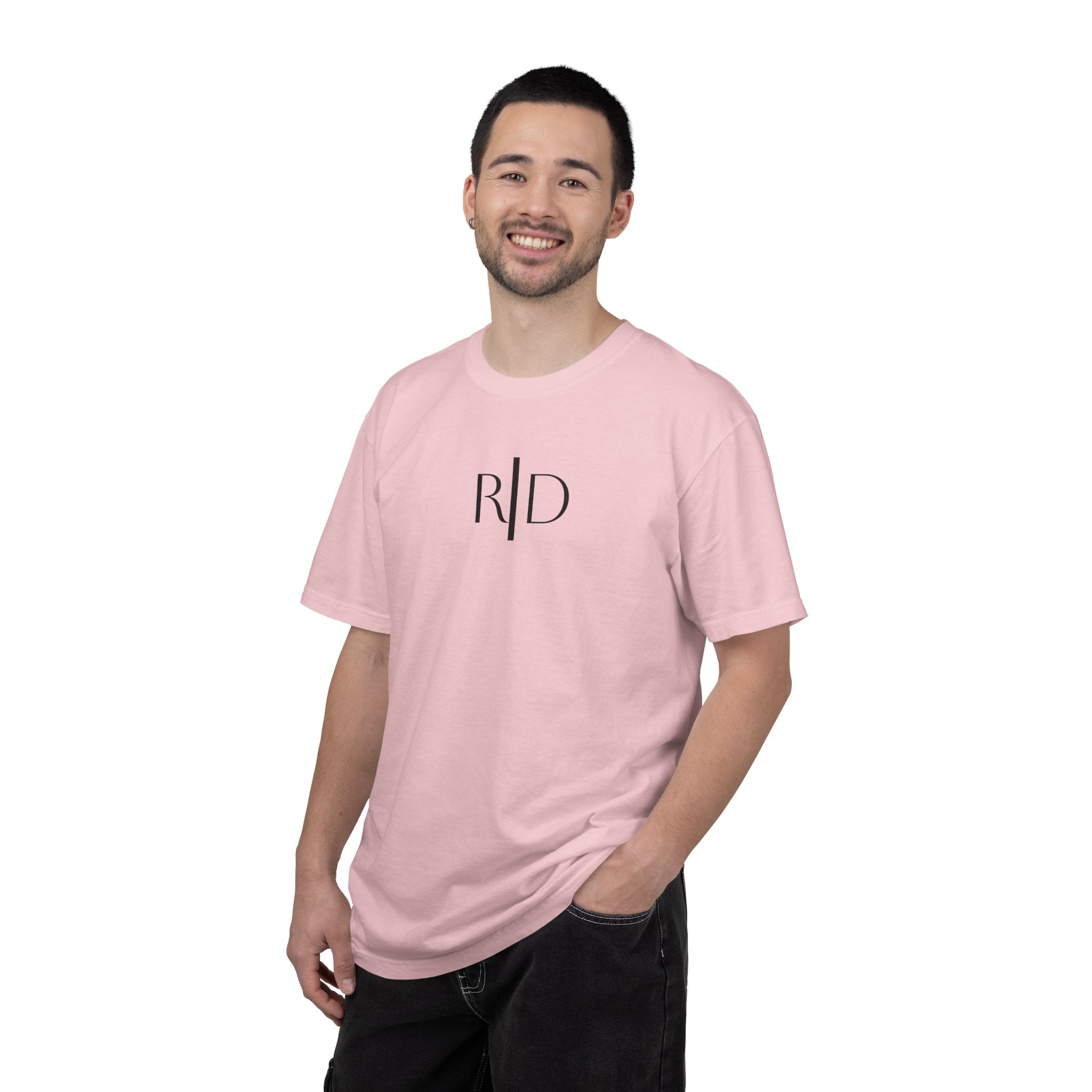 101 - Tee Multi Colors Monogram R|D River Down Shop Classic Tee — Minimalist Initials T-Shirt