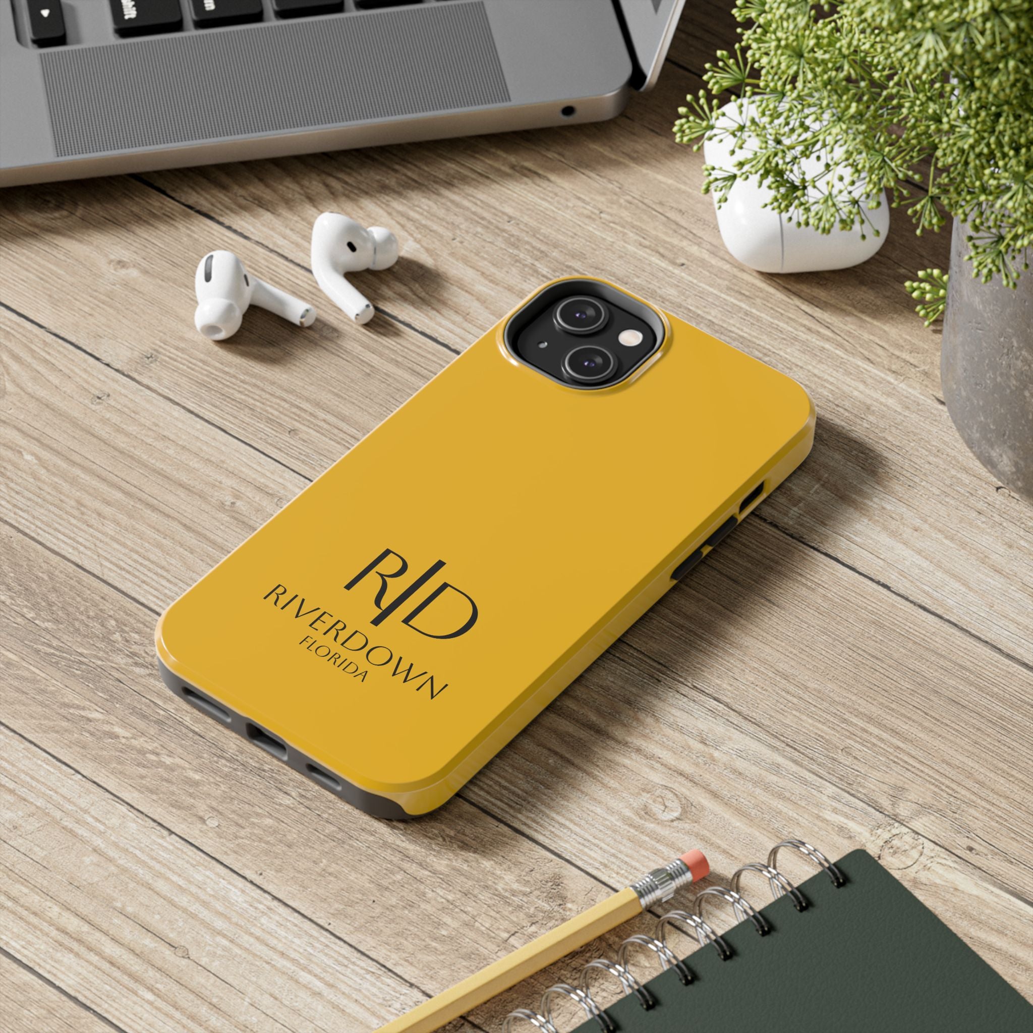 924 - Phone Case Sunburst Riverdown Florida Tough Phone Case – Slim Protective iPhone Cover with R|D Logo