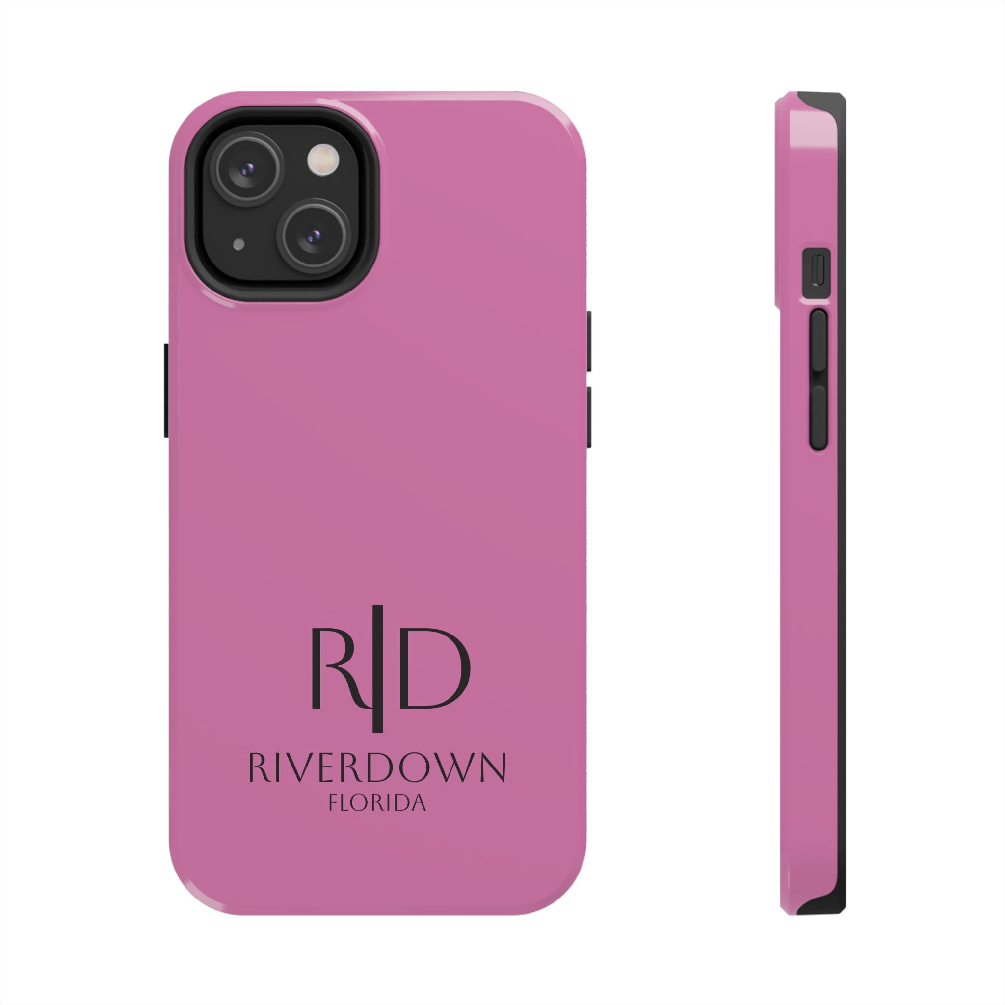 924 - Phone Case Pink Peddle Riverdown Florida Tough Phone Case – Slim Protective iPhone Cover with R|D Logo