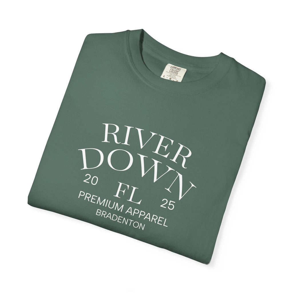 101 -  Tee Multi Colors Monogram R|D Plain Back Classic Tee — Minimalist Initials T-Shirt
