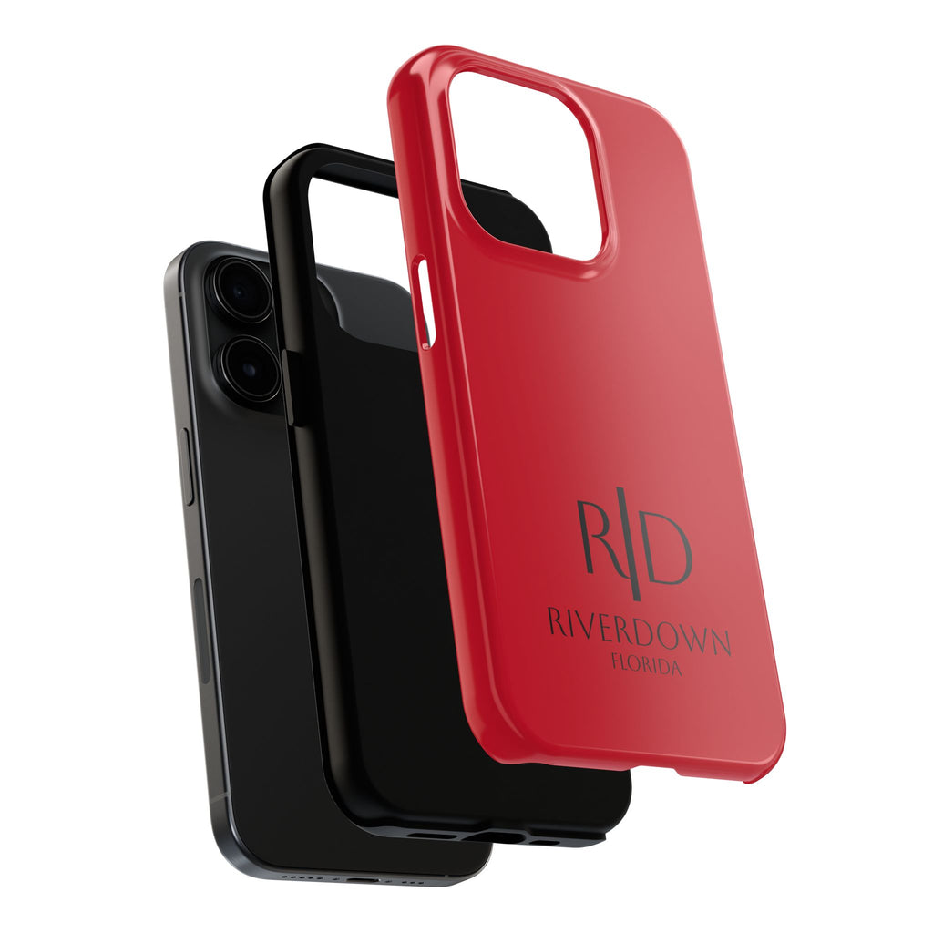 924 - Phone Case Red Berry Riverdown Florida Tough Phone Case – Slim Protective iPhone Cover with R|D Logo