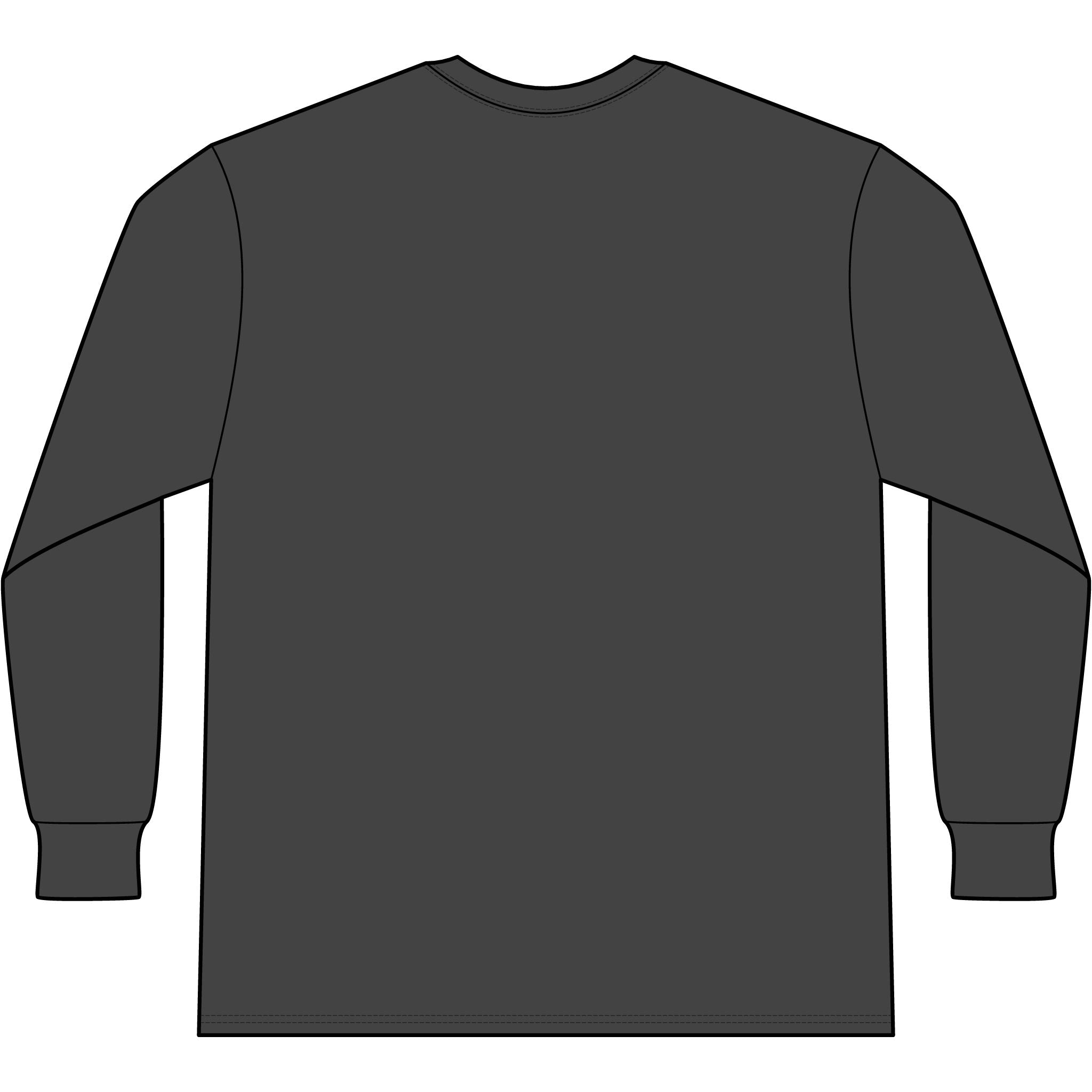 2 - Riverdown Cotton Long Sleeve Tee — Minimal 'R' Logo Chest Shirt