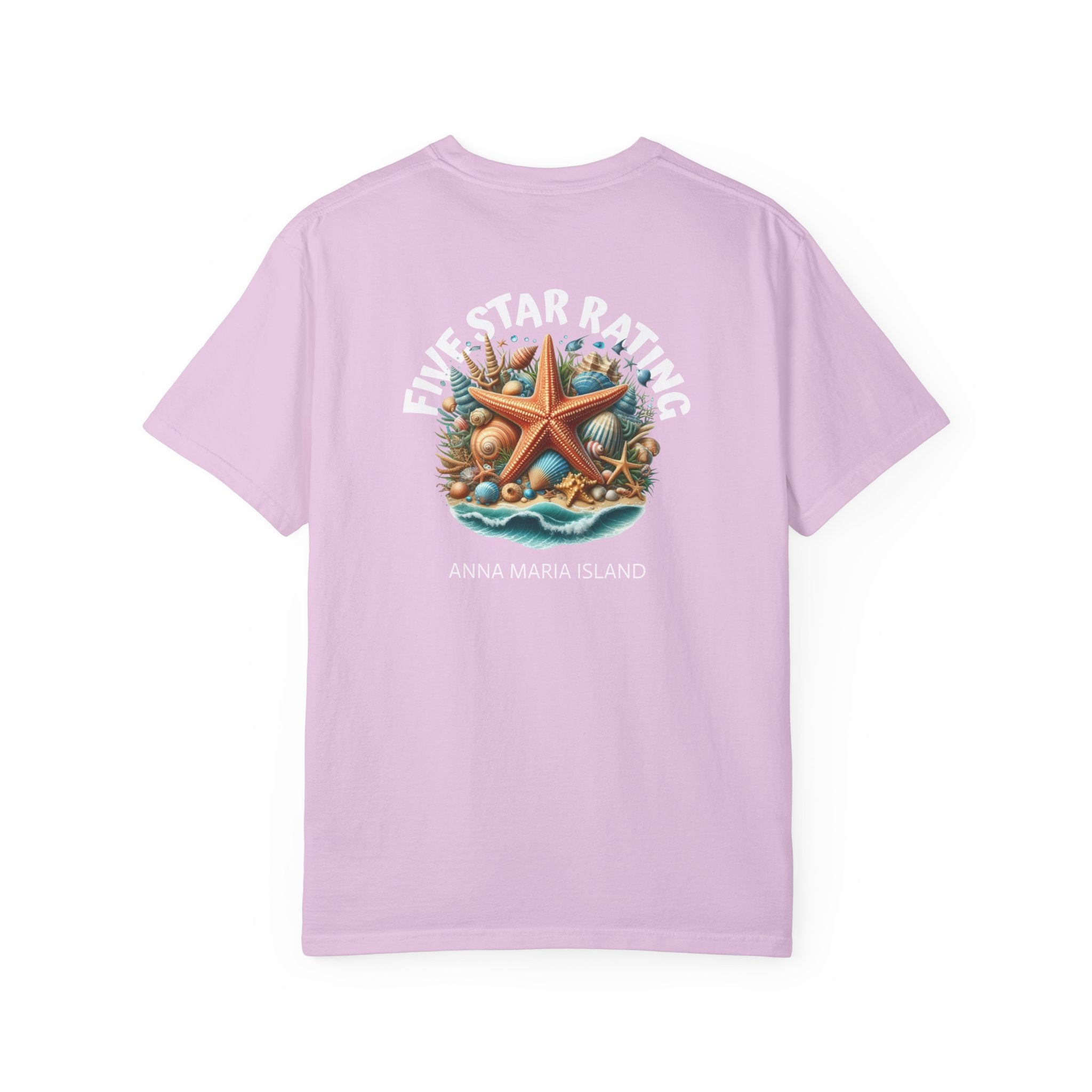 10 - Tee Multi Colors Five Star Rating 2 -  Minimalist Initials T-Shirt