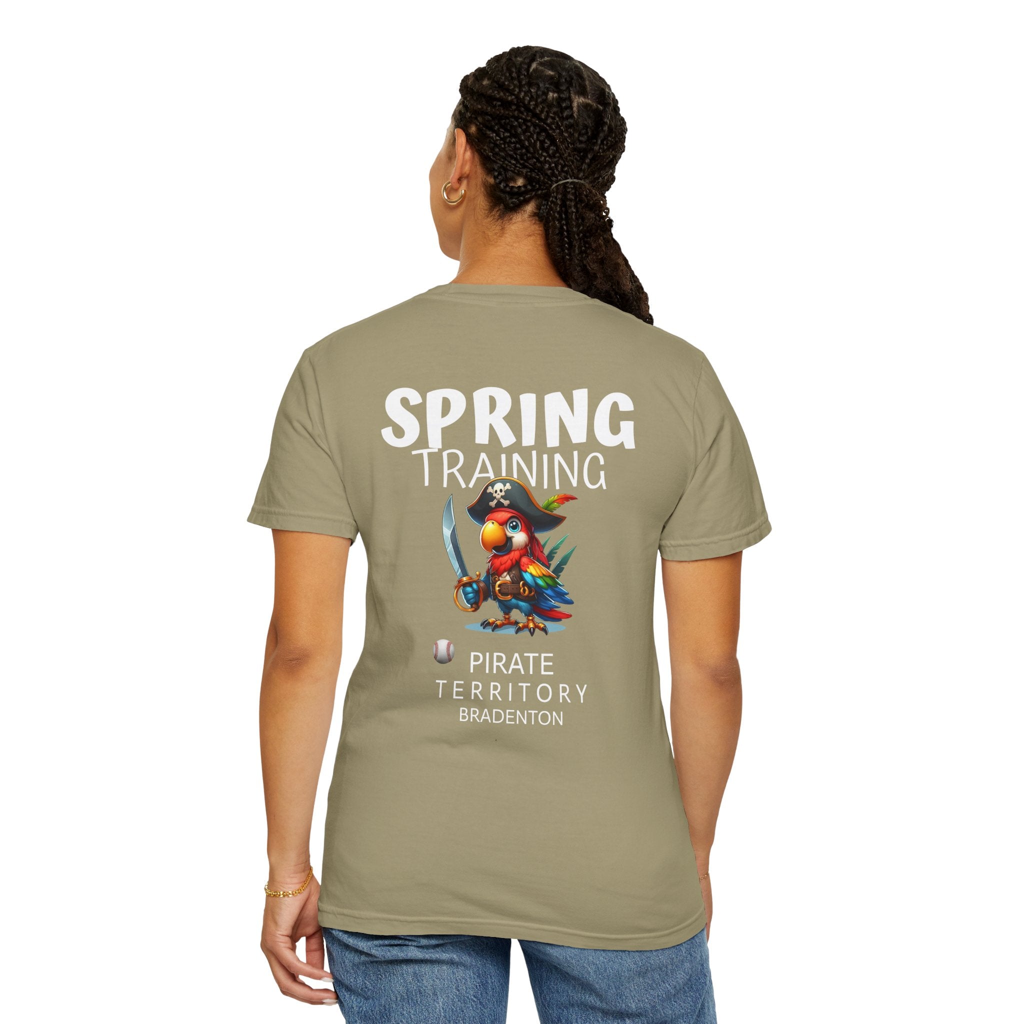 10 - Tee Multi Colors Spring Training Pirate -  Minimalist Initials T-Shirt