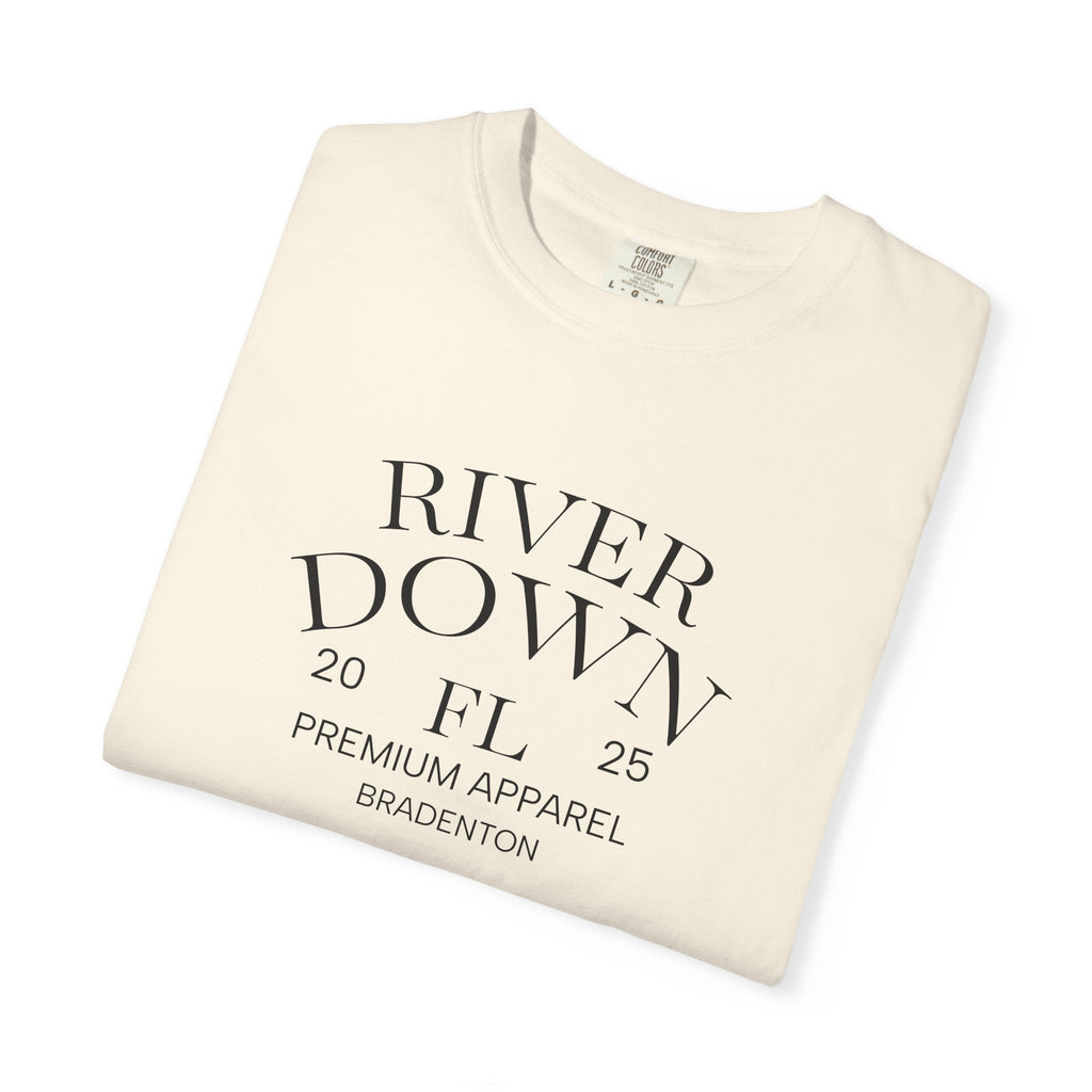 101 -  Tee Multi Colors Monogram R|D Plain Back Classic Tee — Minimalist Initials T-Shirt