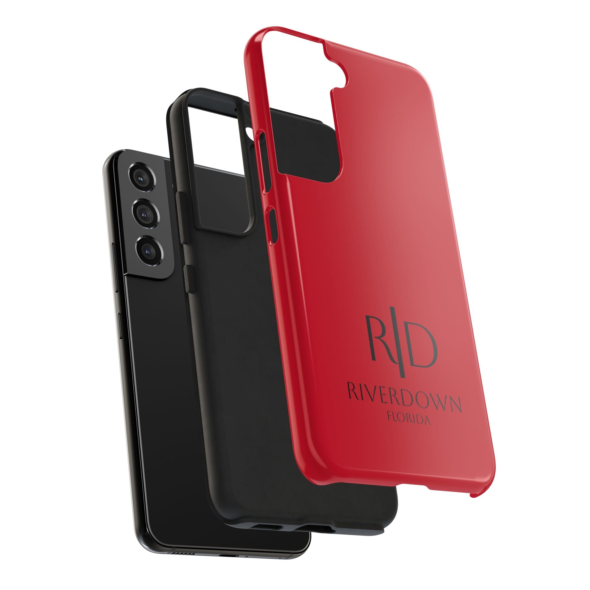 924 - Phone Case Red Berry Riverdown Florida Tough Phone Case – Slim Protective iPhone Cover with R|D Logo
