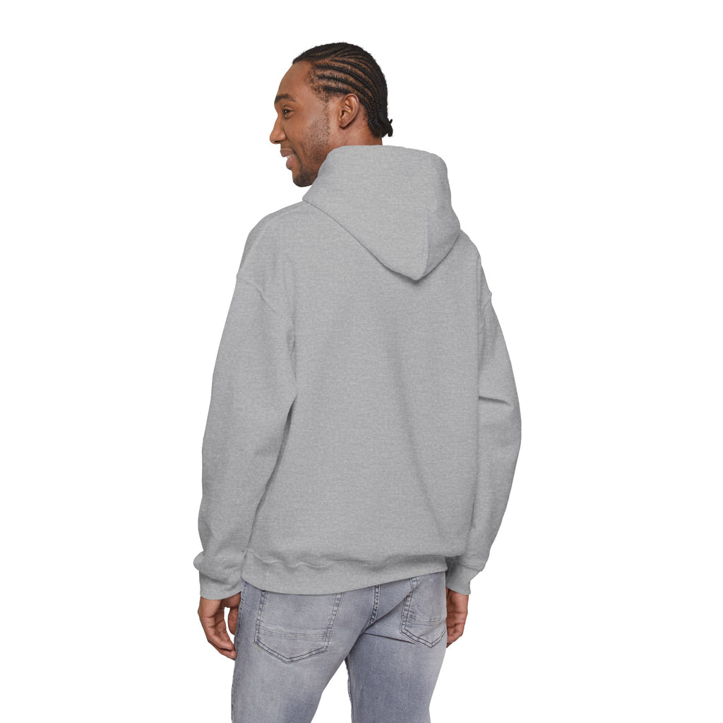 4 - Unisex Heavy RD Overlay Hooded Sweatshirt