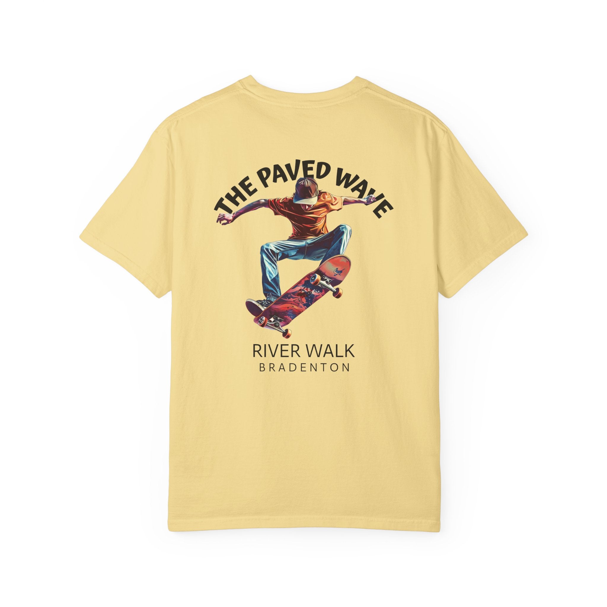 10 - Tee Multi Colors Paved Wave -  Minimalist Initials T-Shirt