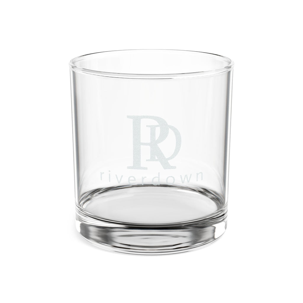 922 - Engraved Glass 10.5oz — Personalized Monogram 'RD' Rocks Glass