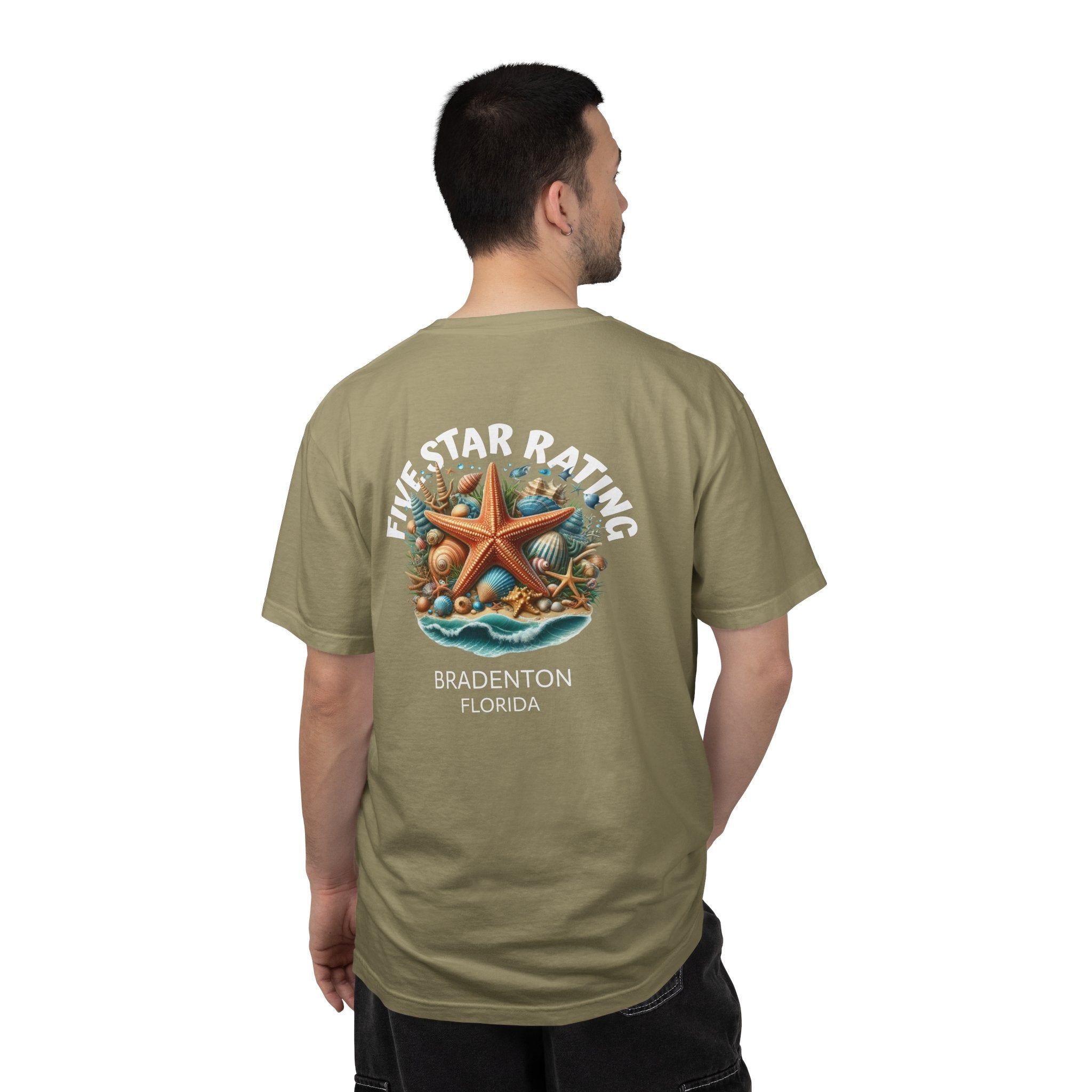 10 - Tee Multi Colors Five Star Rating 2 -  Minimalist Initials T-Shirt