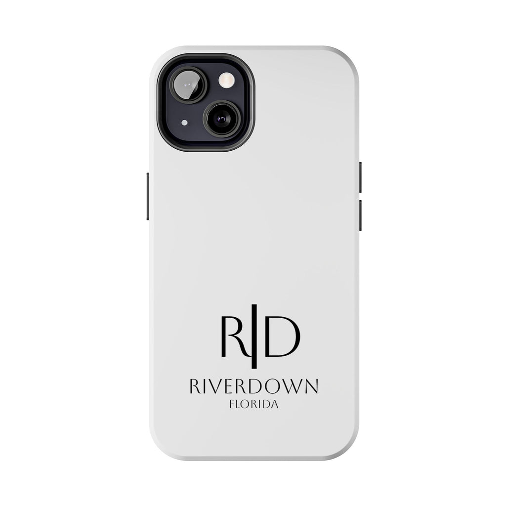 924 - Phone Case White Cap Riverdown Florida Tough Phone Case – Slim Protective iPhone Cover with R|D Logo