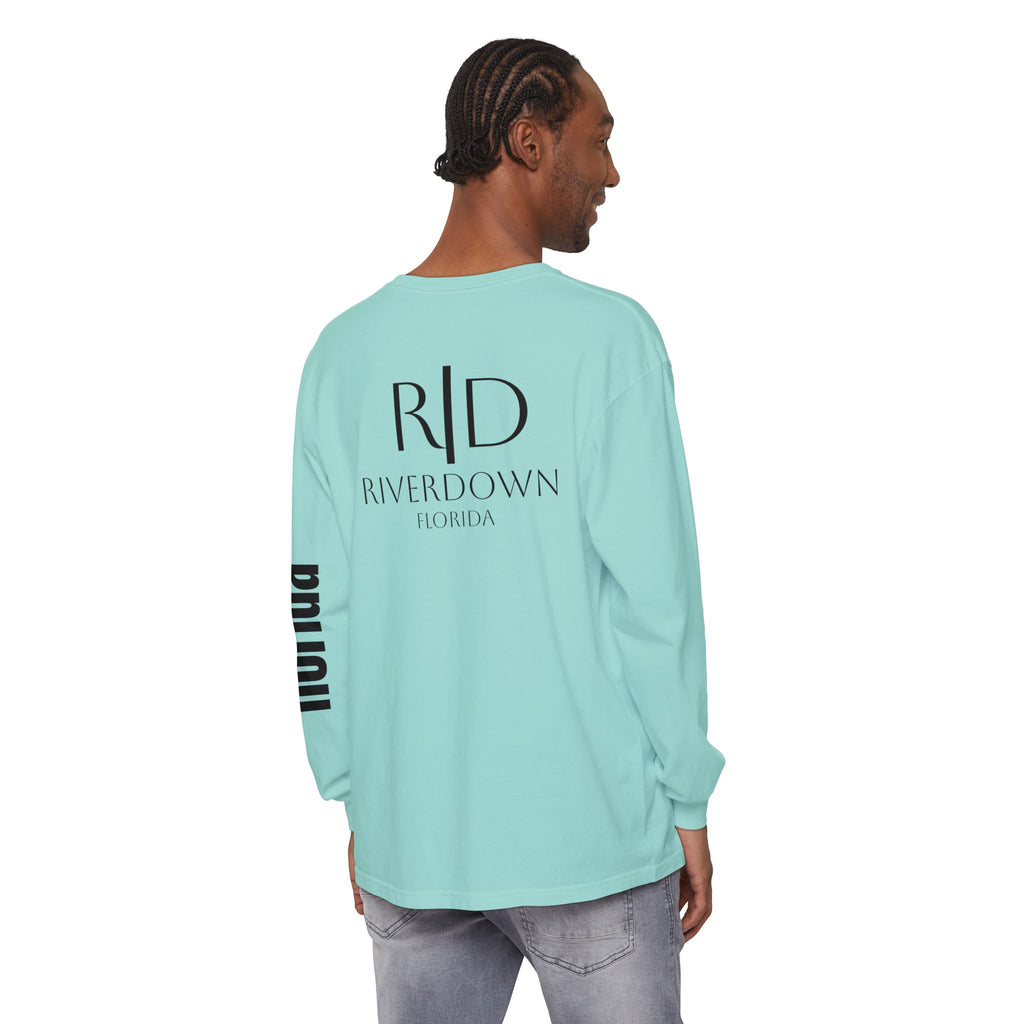 2 - Long Sleeve Tee Multi Colors 'R|D' — Florida Sleeve Graphic