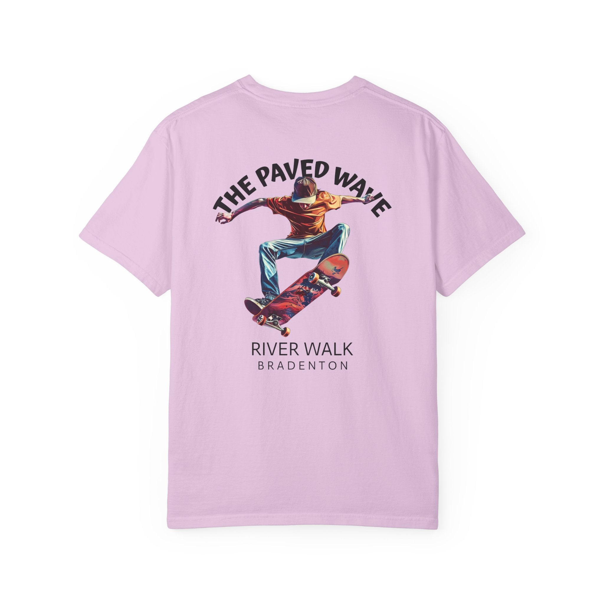 10 - Tee Multi Colors Paved Wave -  Minimalist Initials T-Shirt