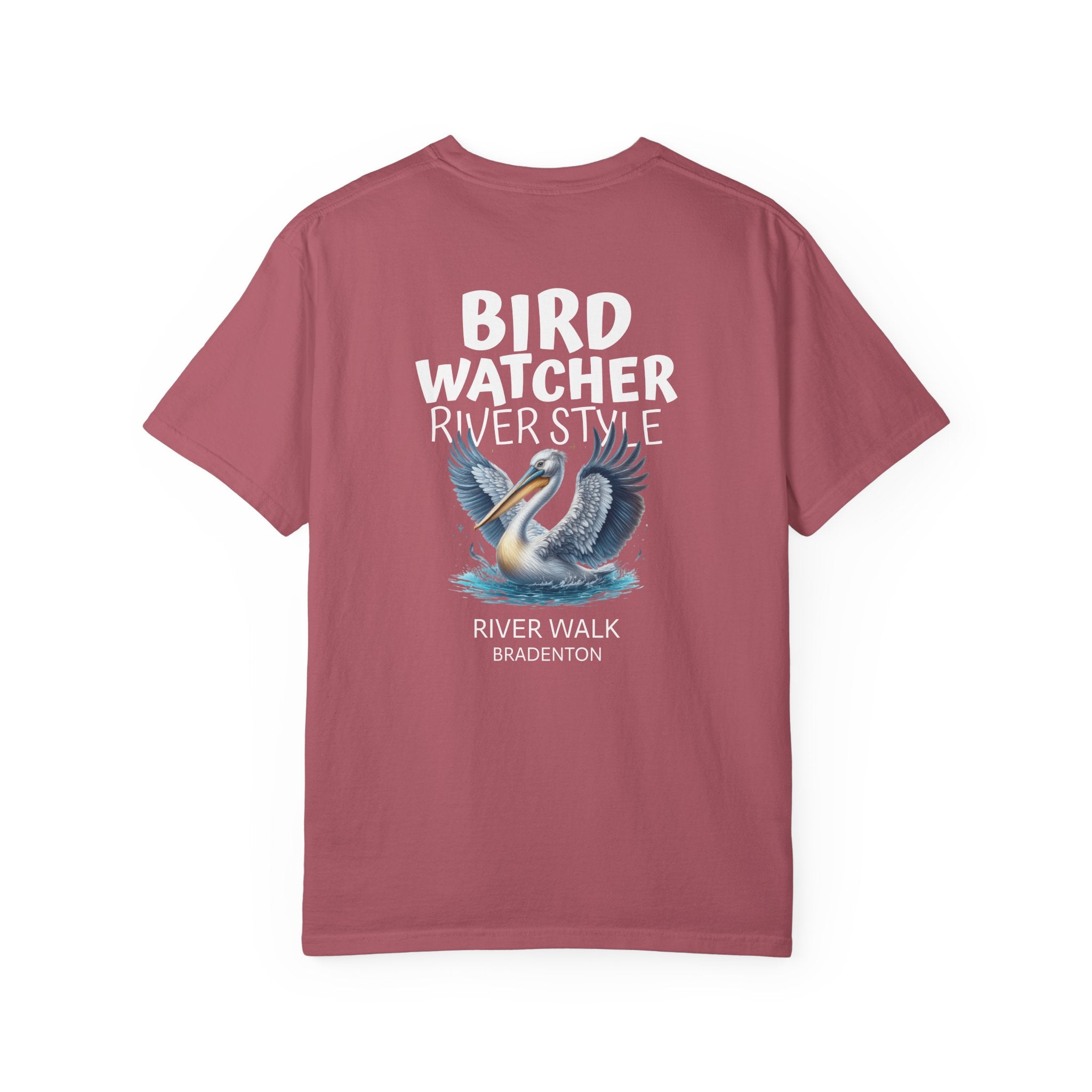 10 - Tee Multi Colors Bird Watcher - Minimalist Initials T-Shirt