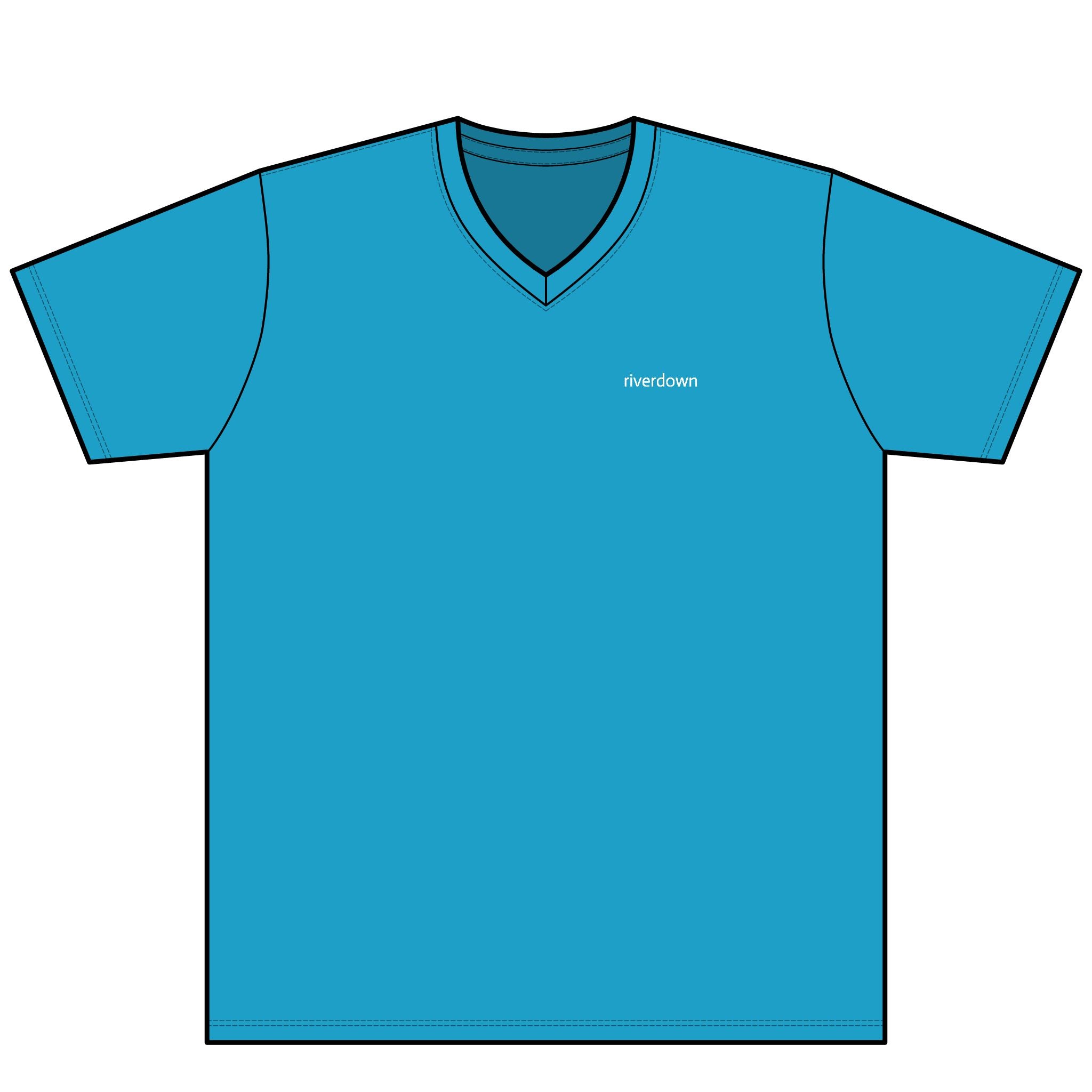 11 - Tee V-Neck Multi Colors — Riverdown