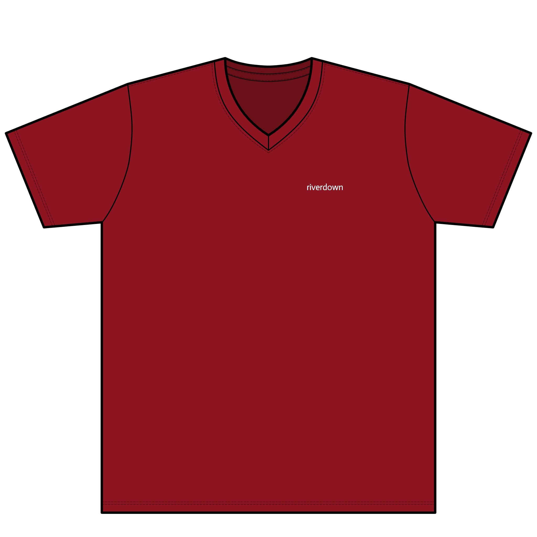 11 - Tee V-Neck Multi Colors — Riverdown
