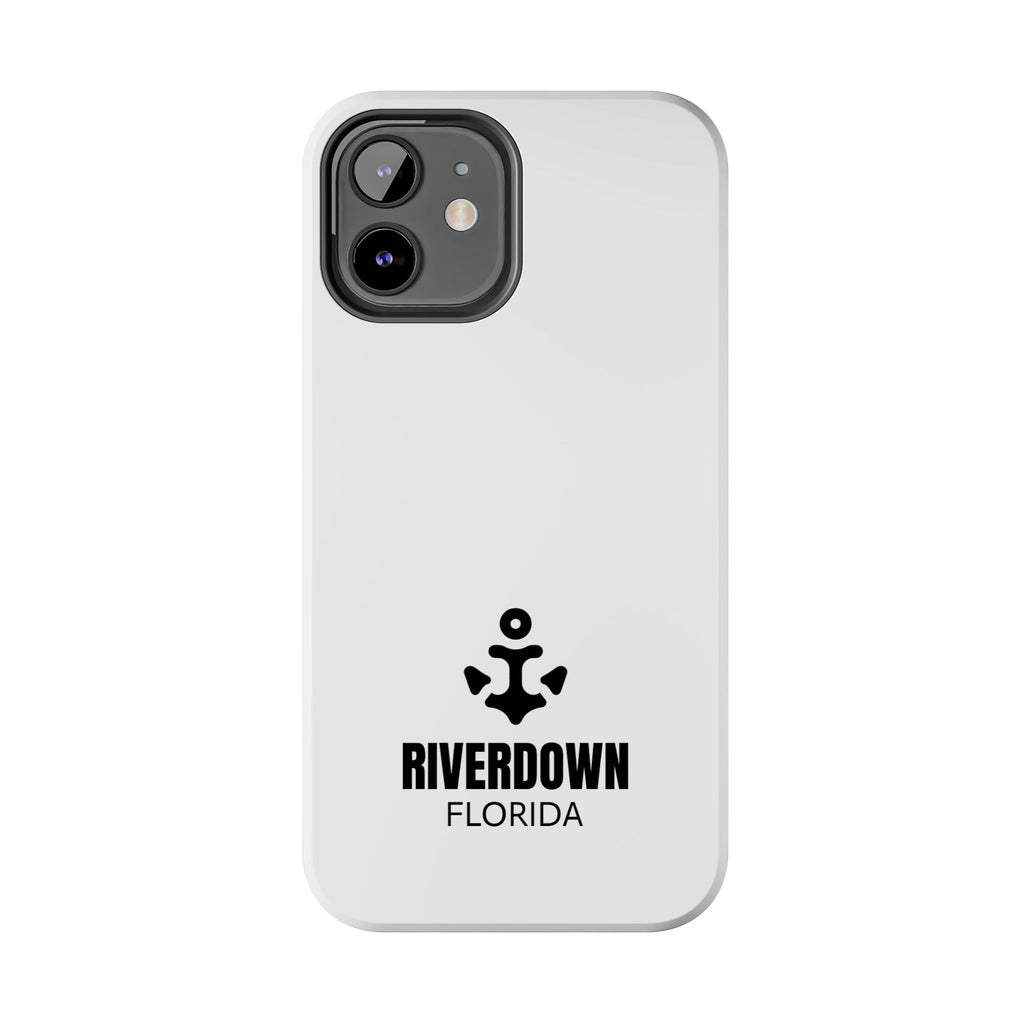 924 - Phone Case White Cap Riverdown Florida Tough Phone Case – Slim Protective iPhone Cover with R|D Logo