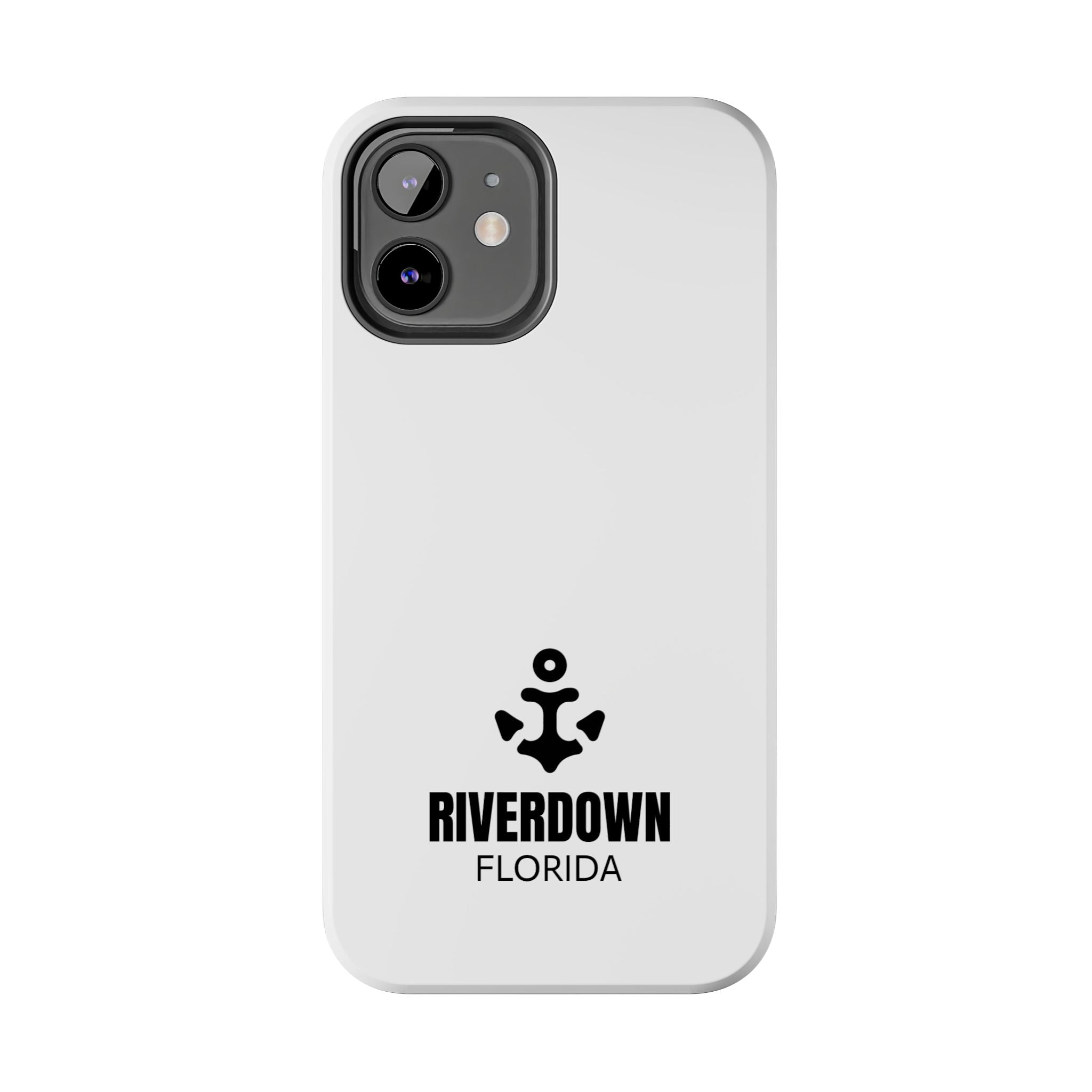 924 - Phone Case White Cap Riverdown Florida Tough Phone Case – Slim Protective iPhone Cover with R|D Logo