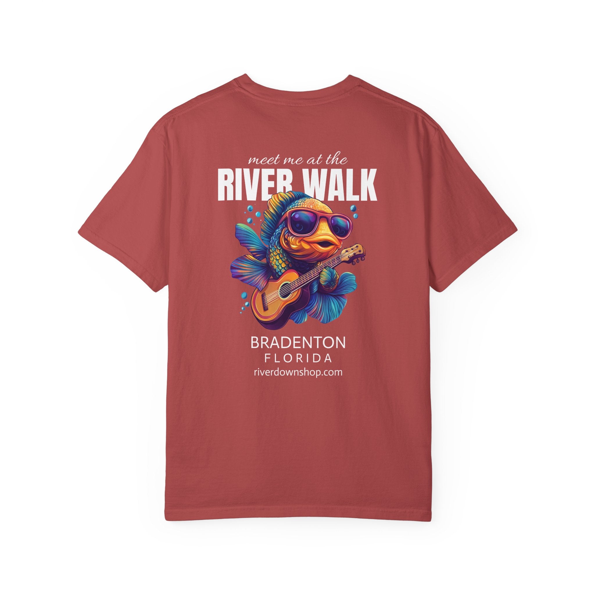 104 - Tee Multi Colors The River Walk - T-Shirt