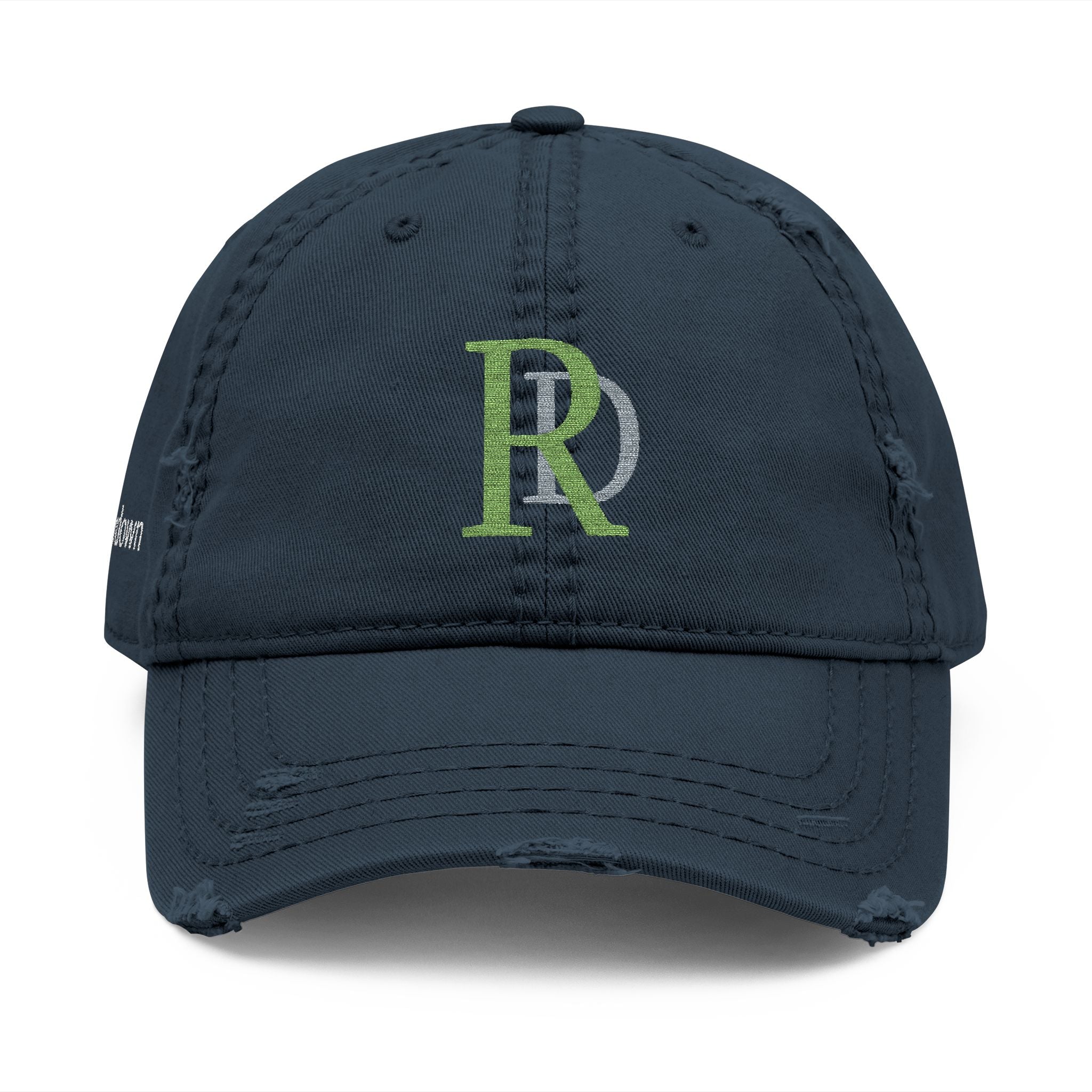 920 - Hat Multi Colors RD Distressed Embroidered 'Riverdown' Dad Hat – Vintage Washed Baseball Cap