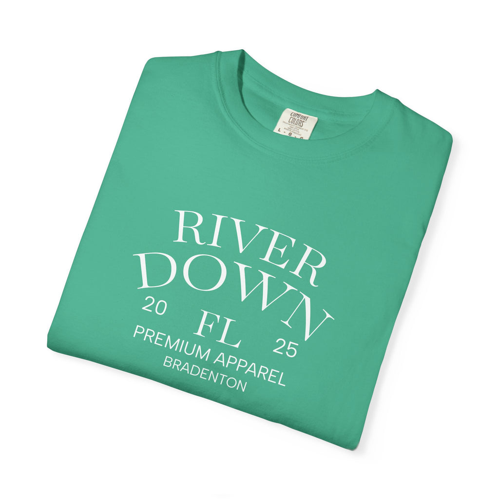 101 -  Tee Multi Colors Monogram R|D Plain Back Classic Tee — Minimalist Initials T-Shirt