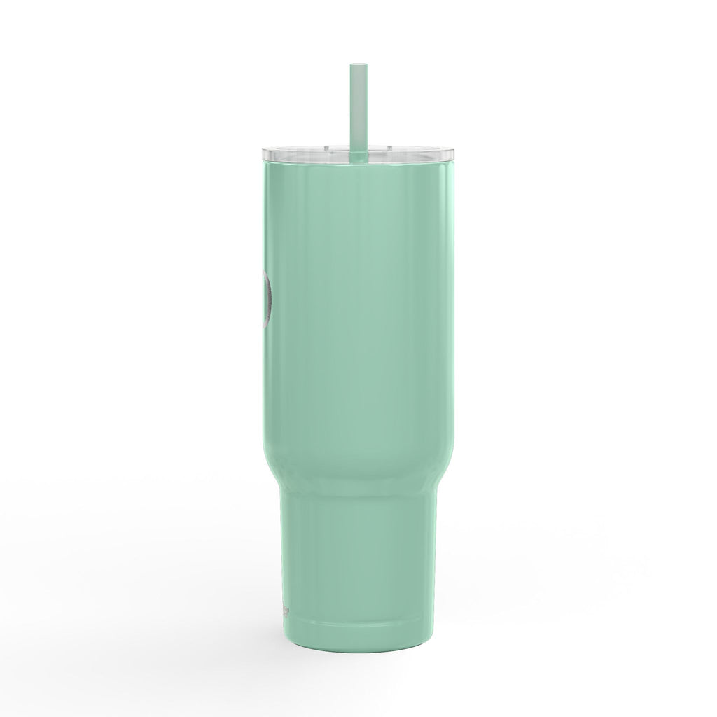 921 - Tumbler Mint 40oz Insulated Tumbler with Lid & Straw — Engravable Travel Mug