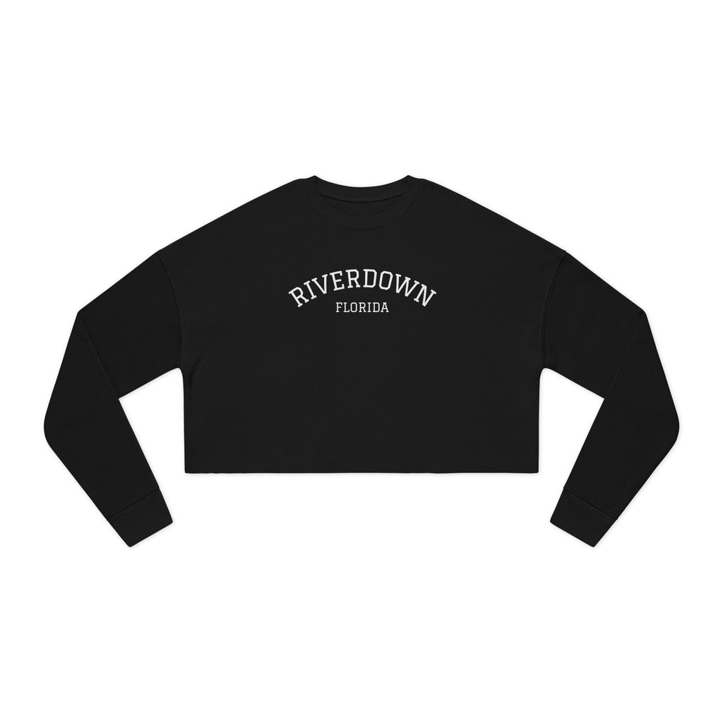 3 - Sweatshirt  Multi Colors Cropped — Minimal Monogram RD Women's Cozy Crop