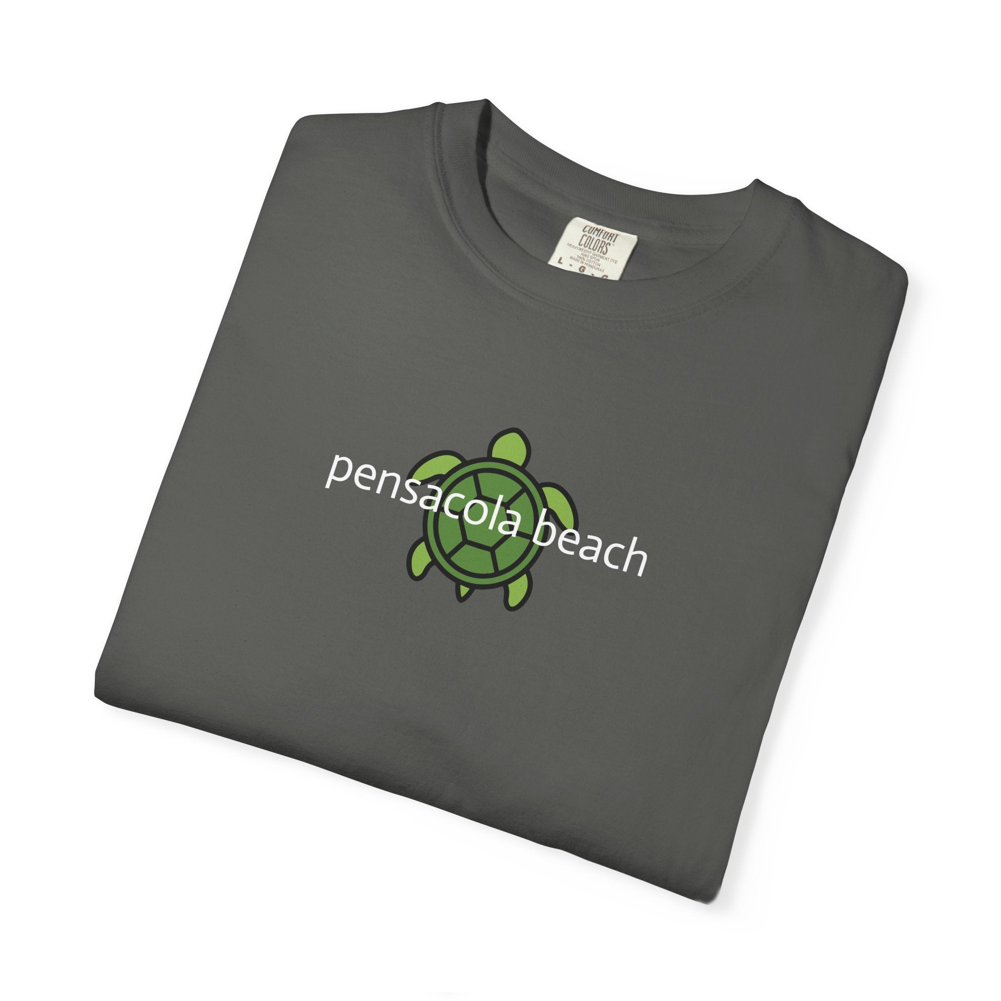 931 - Tee Multi Colors Sea Turtle Pensacola Beach - T-Shirt