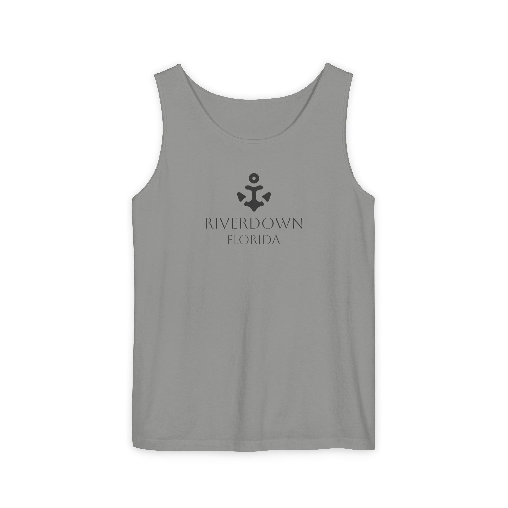 14 - Tank Top Multi Colors Coral Minimalist 'R|D' Monogram Tank Top — Lightweight Casual Summer Tee