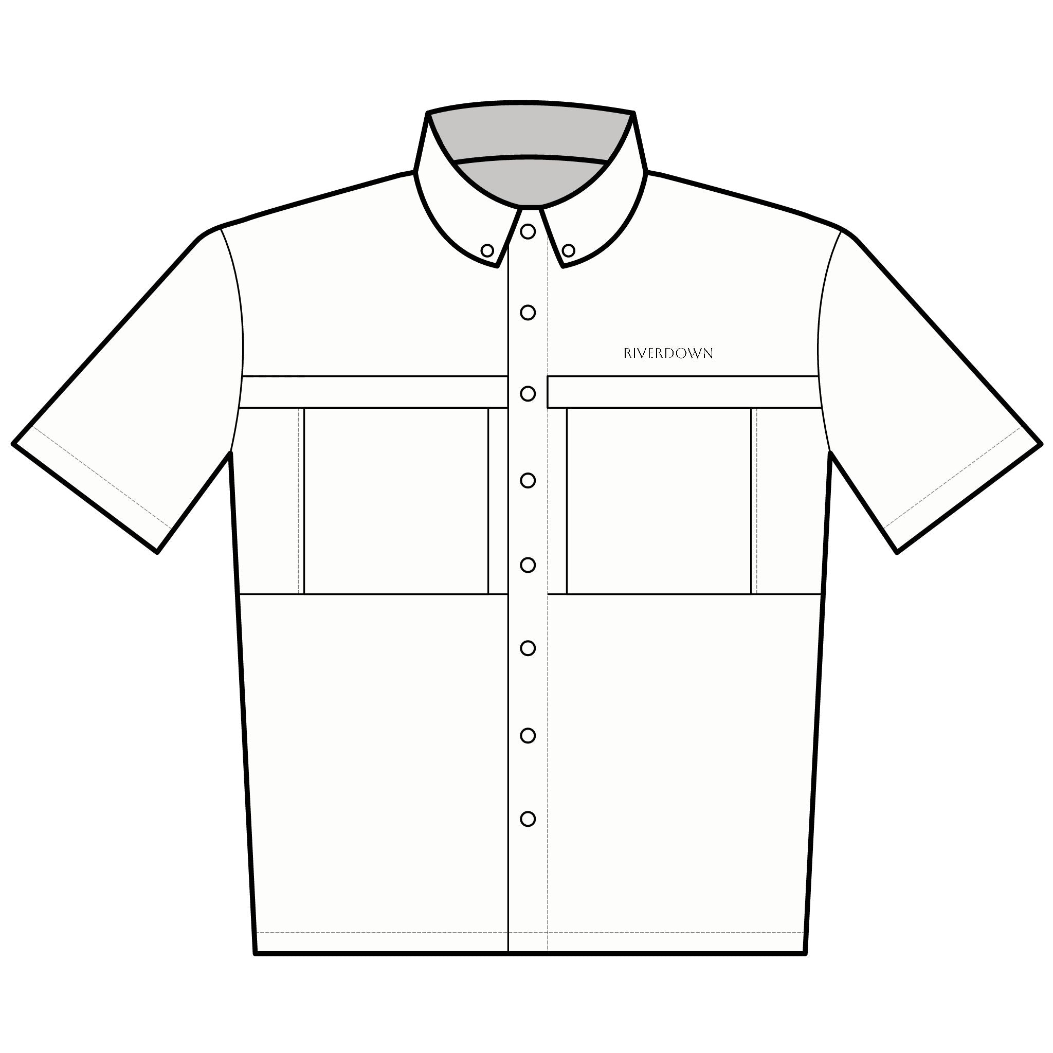 121 - Embroidered UV Daybreak Short Sleeve Shirt — Lightweight Work & Outdoor Shirt