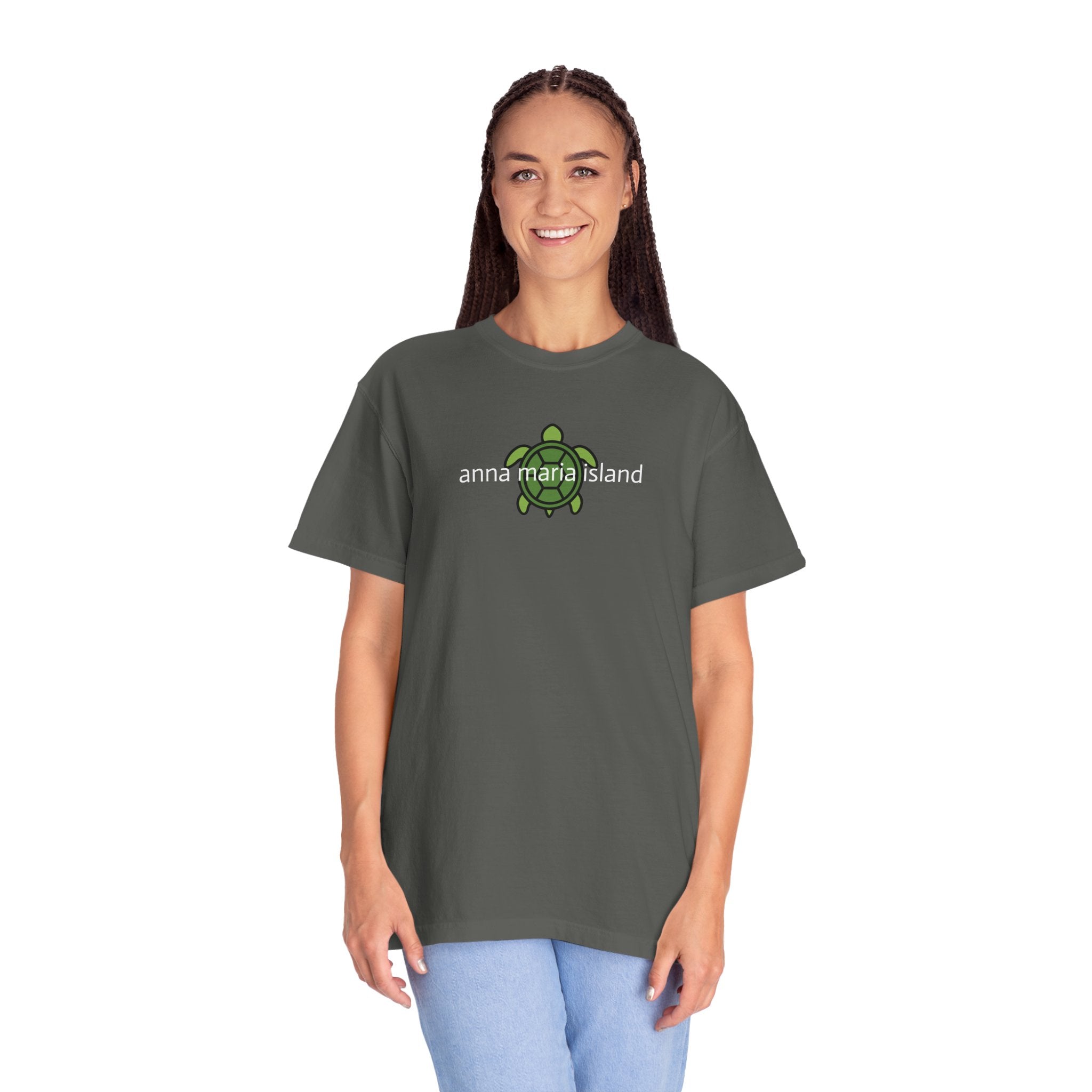 10 - Tee Multi Colors Anna Maria Island Sea Turtle Pensacola Beach - T-Shirt