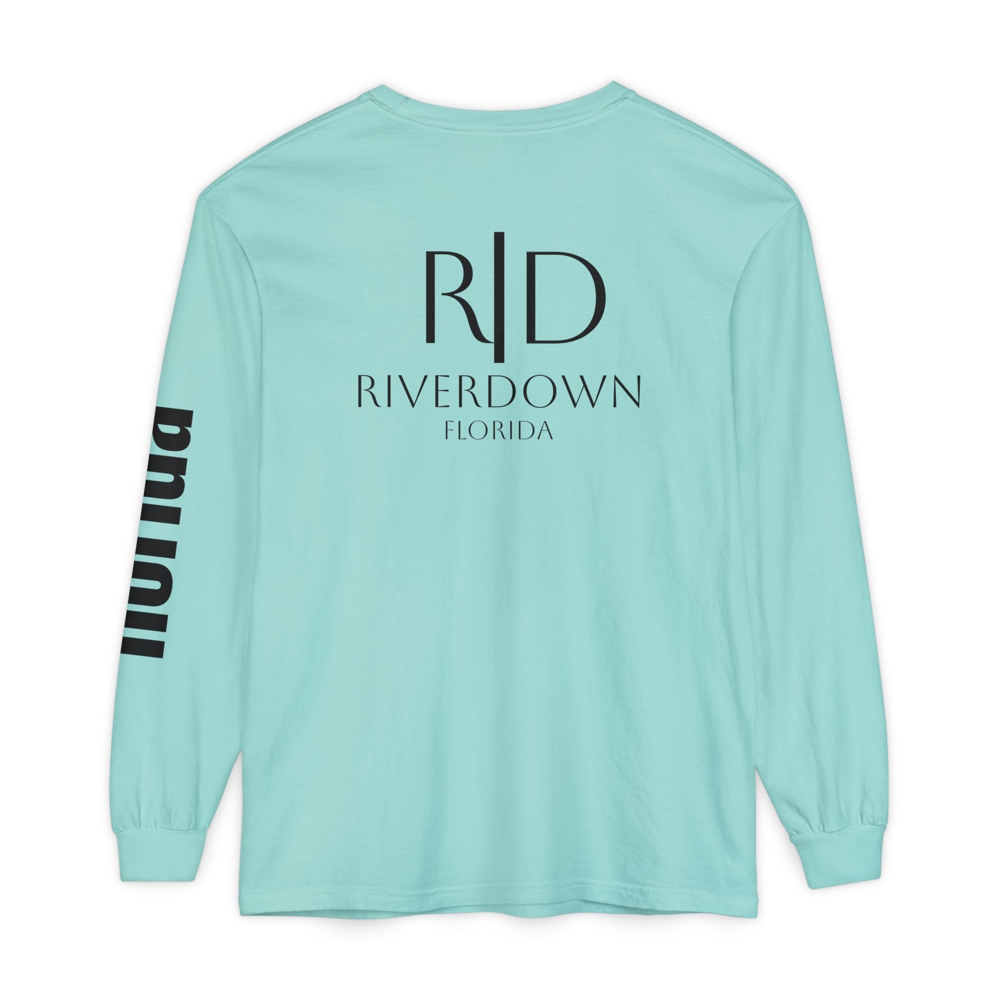2 - Long Sleeve Tee Multi Colors 'R|D' — Florida Sleeve Graphic