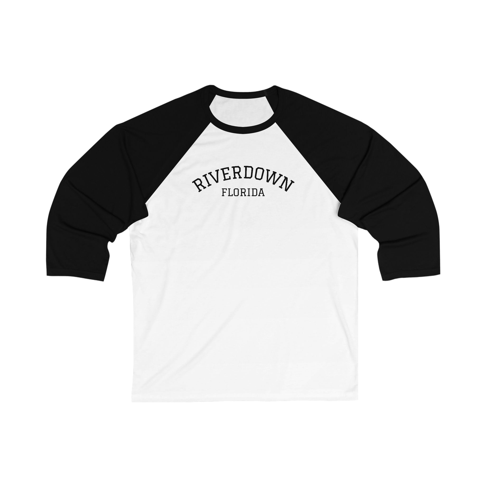 12 - Spring Training Baseball Tee — Minimal RD Monogram Raglan Shirt