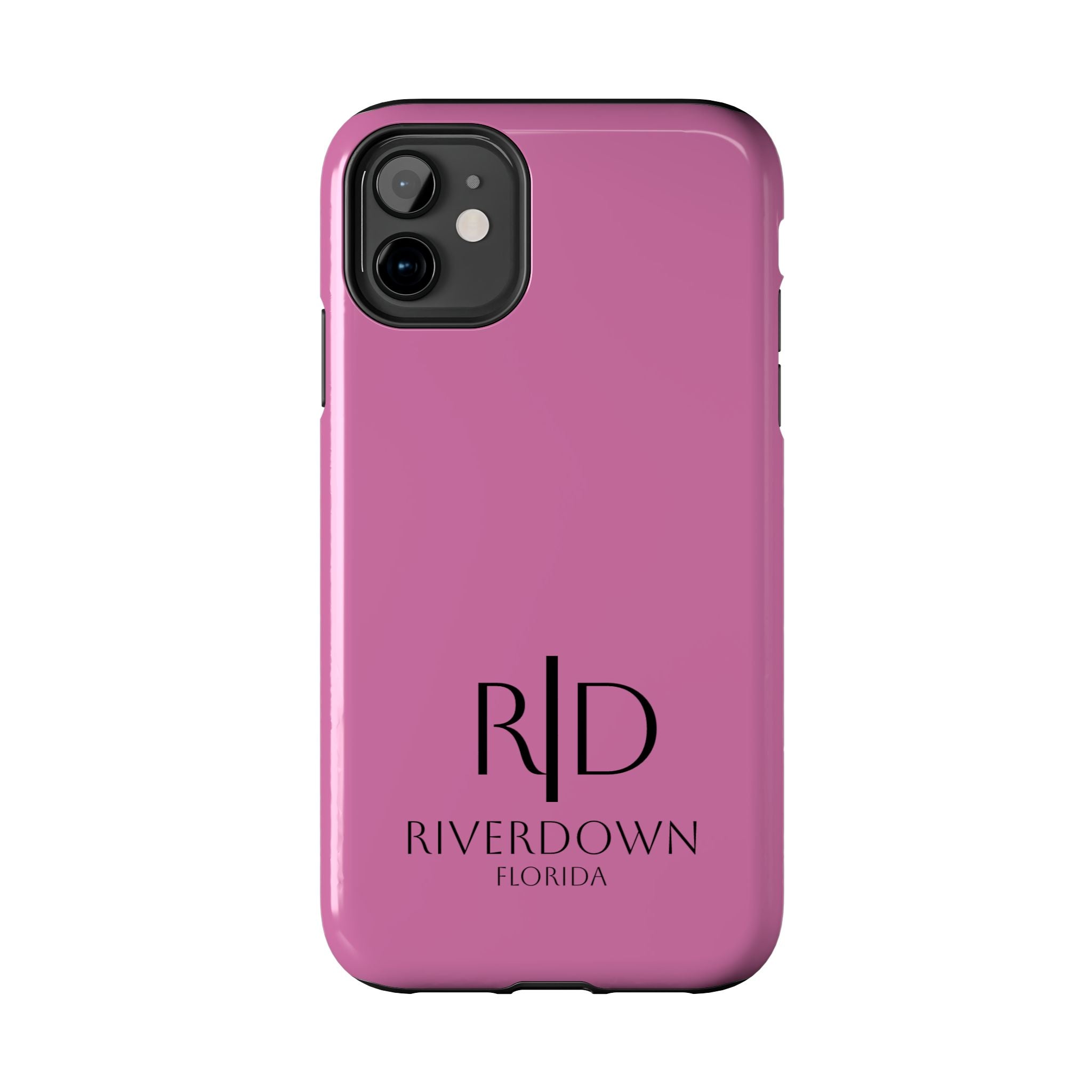 924 - Phone Case Pink Peddle Riverdown Florida Tough Phone Case – Slim Protective iPhone Cover with R|D Logo
