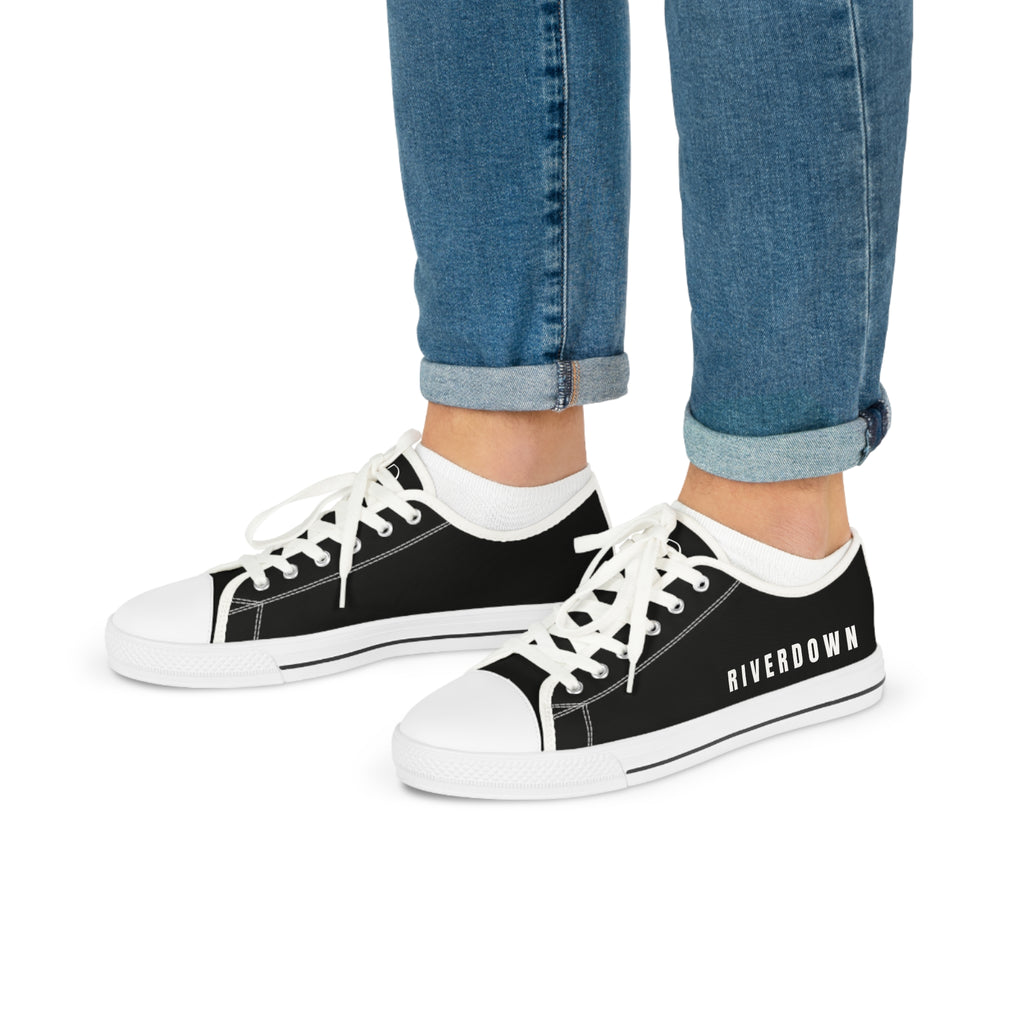 81 - Men's Night Low-Top Sneakers — Casual Canvas Trainers