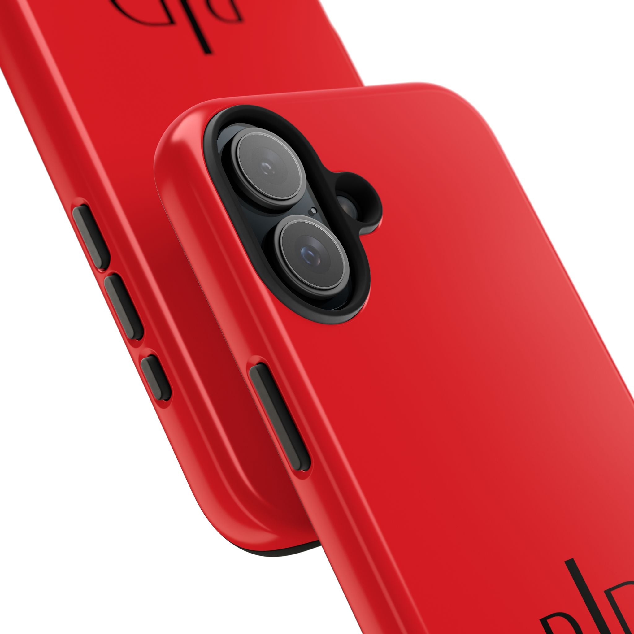 924 - Phone Case Red Berry — Durable Protective Phone Cover with Monogram Logo