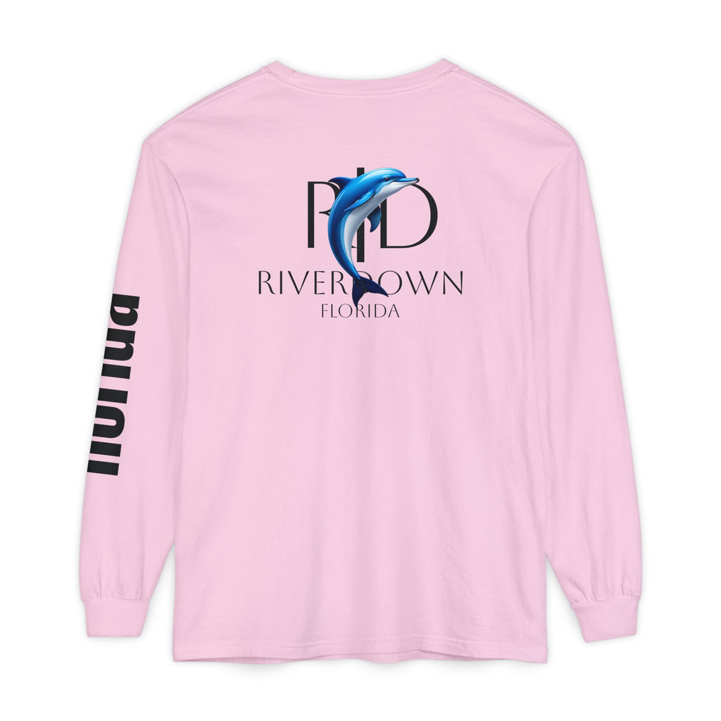 2 - Long Sleeve Tee Multi Colors 'R|D' — Florida Sleeve Graphic