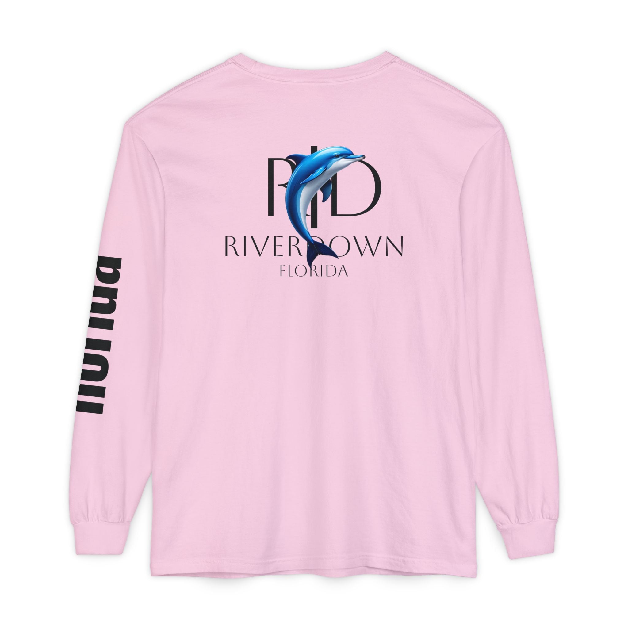 2 - Long Sleeve Tee Multi Colors 'R|D' — Florida Sleeve Graphic