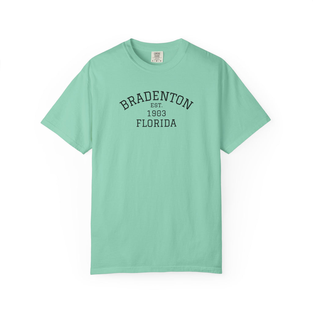 10 - Tee Multi Colors Florida Cracker -  Minimalist Initials T-Shirt